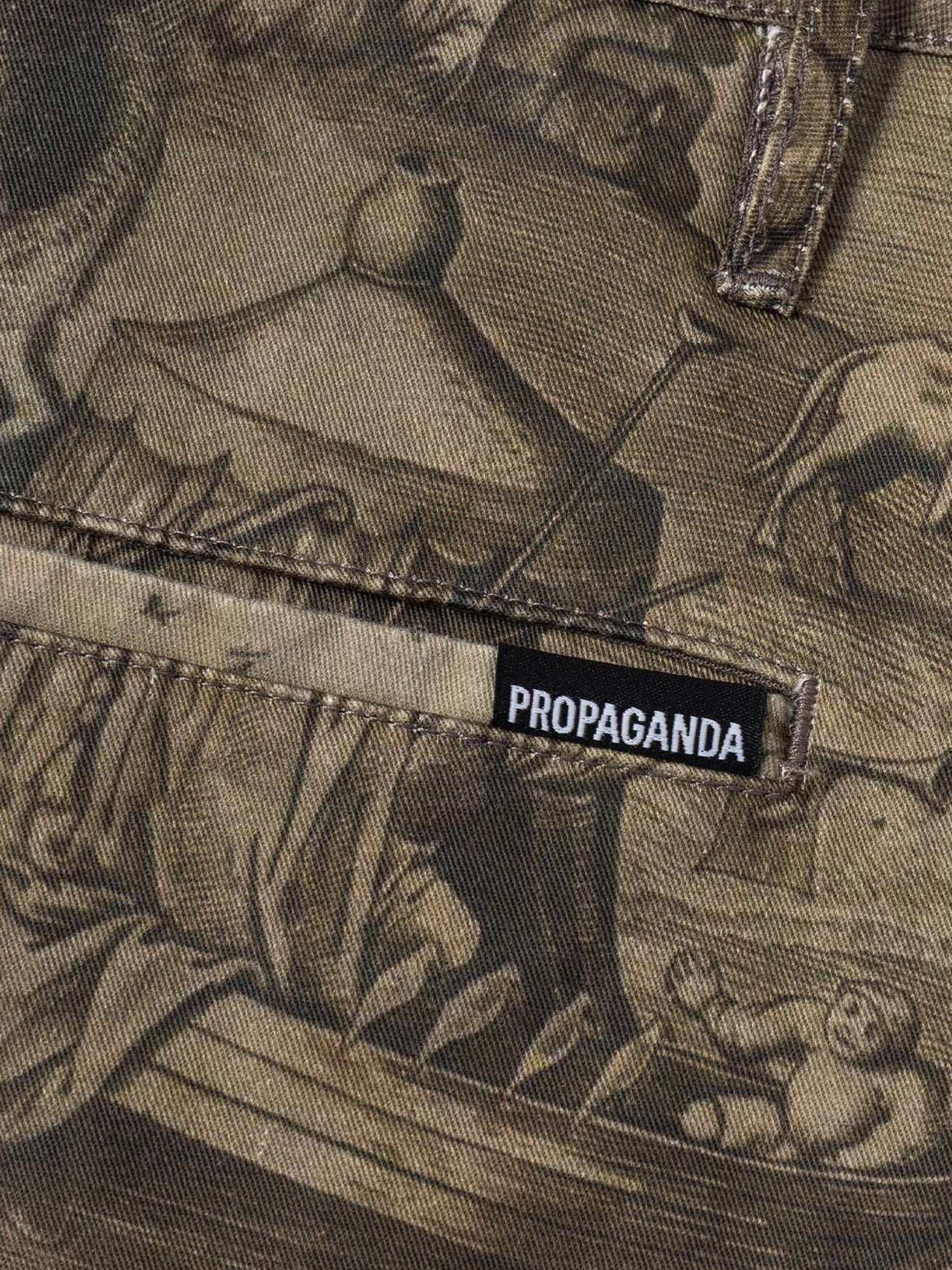 Propaganda Temptation Chino Short Marrone