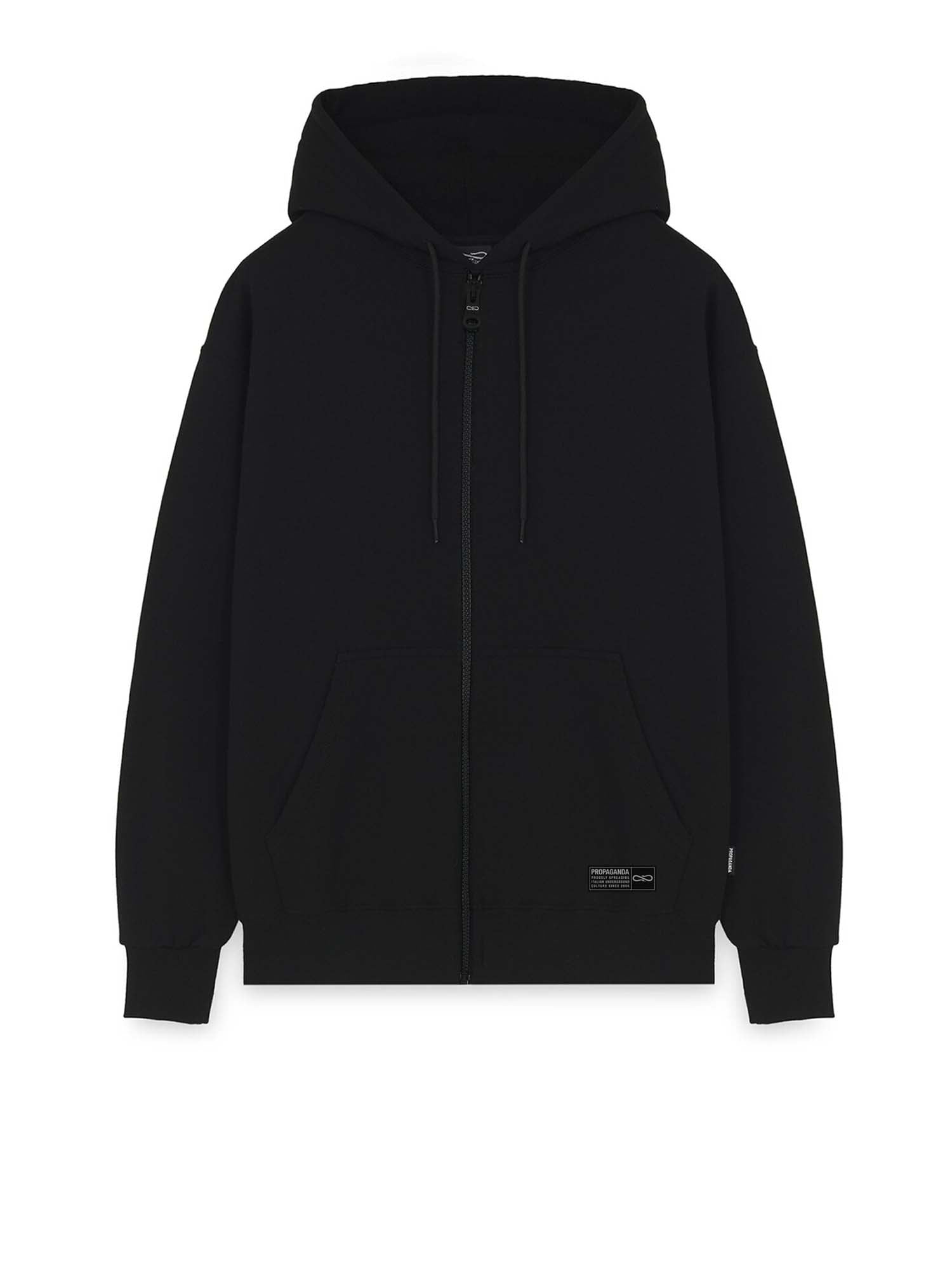 Propaganda Label Camo Hoodie Nero