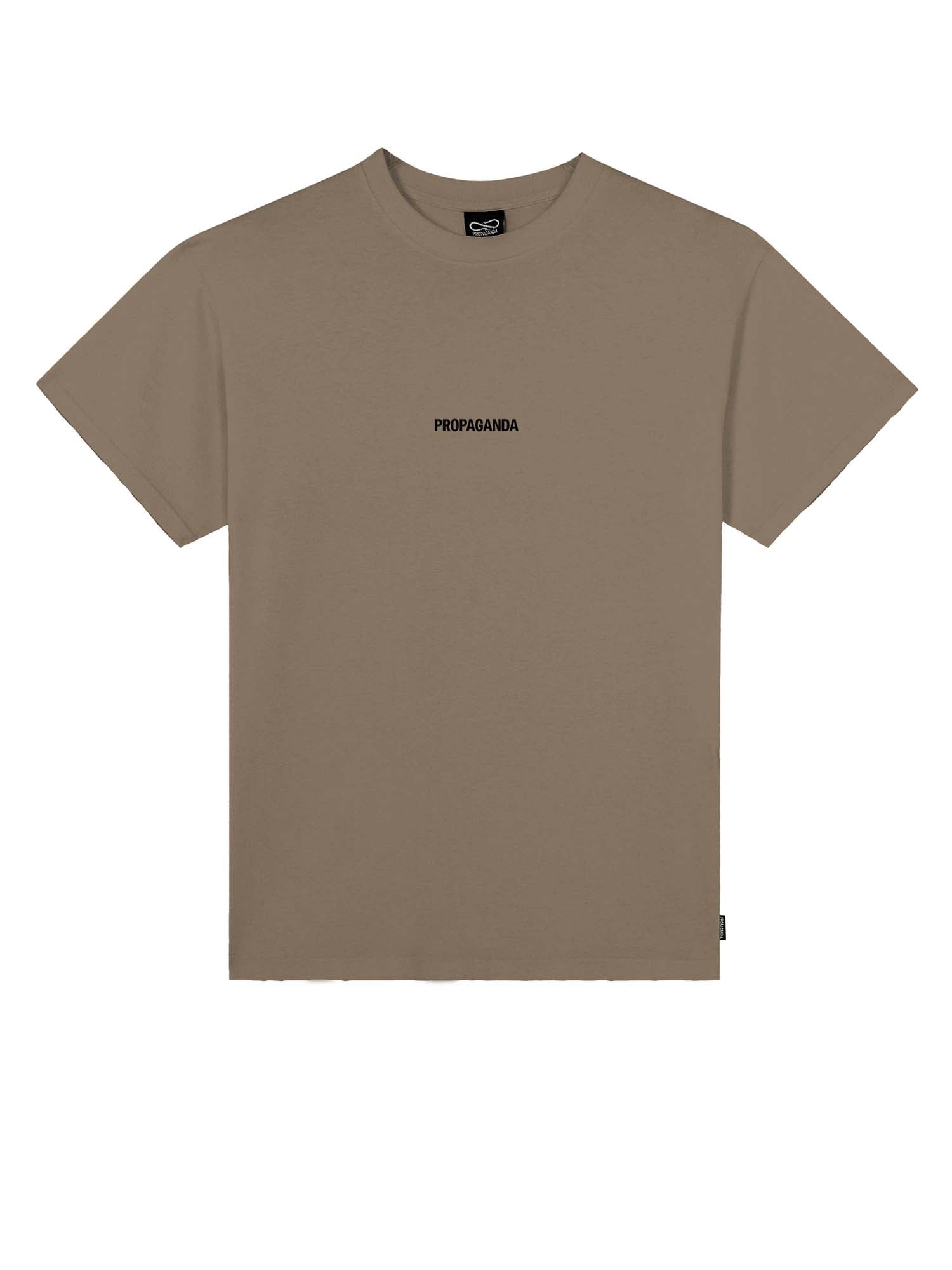 Propaganda Ribs Tee Marrone