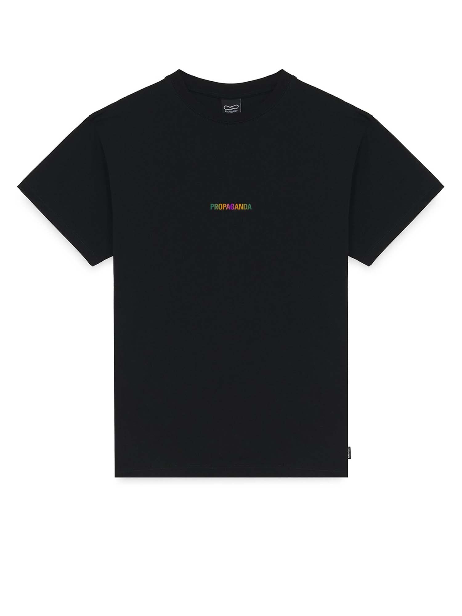 Propaganda Ribs Gradient Tee Nero