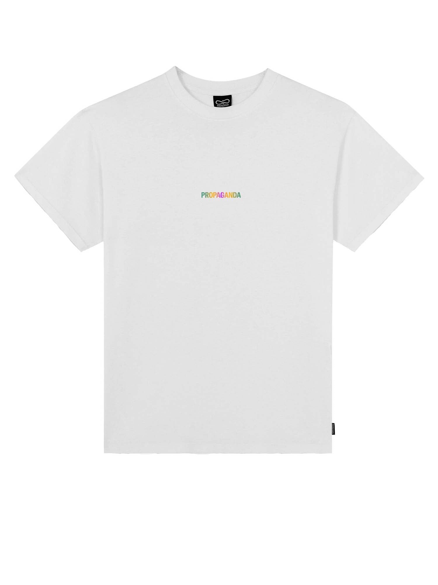 Propaganda Ribs Gradient Tee Bianco