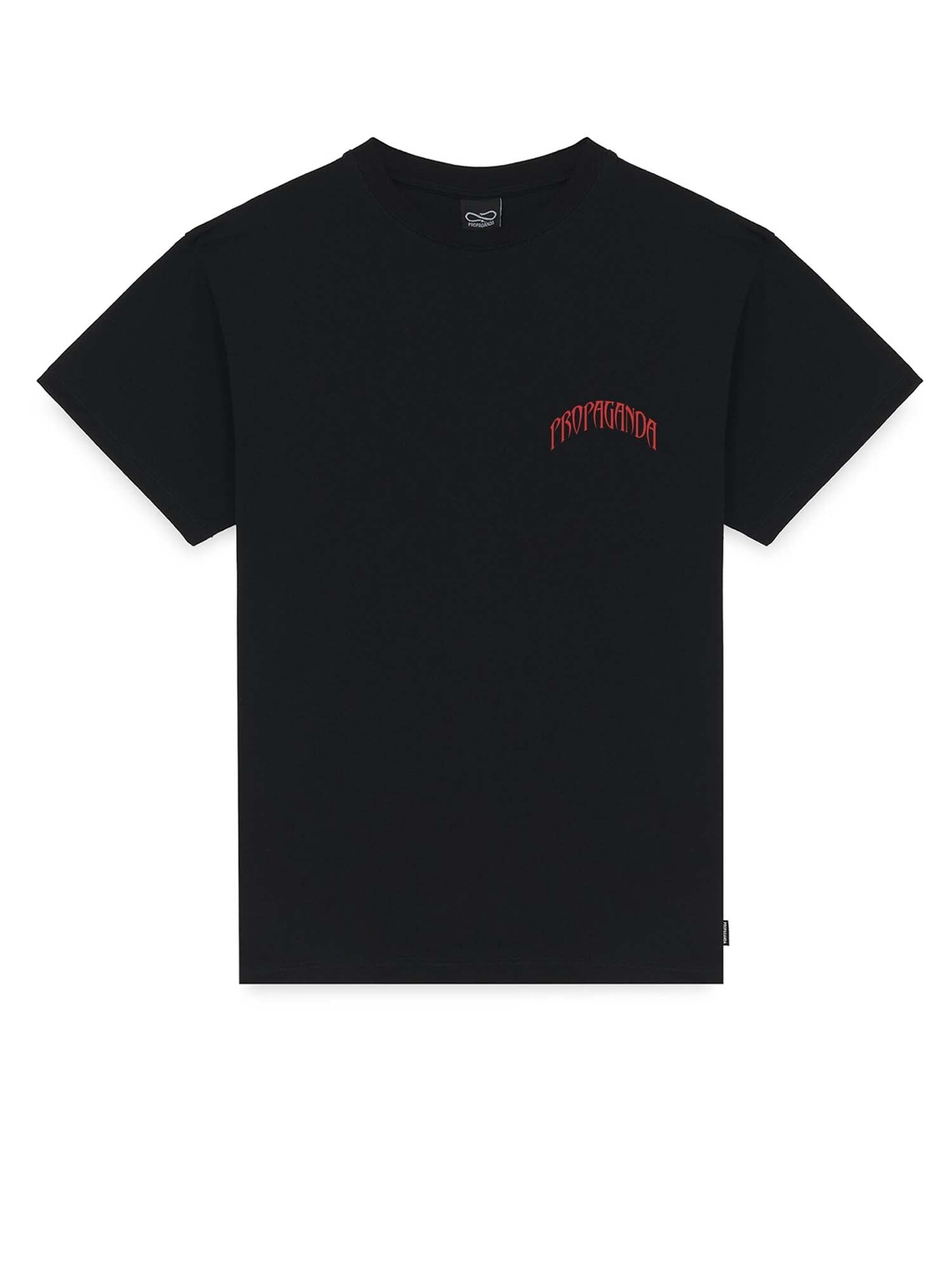 Propaganda Triangle Doberman Tee Nero