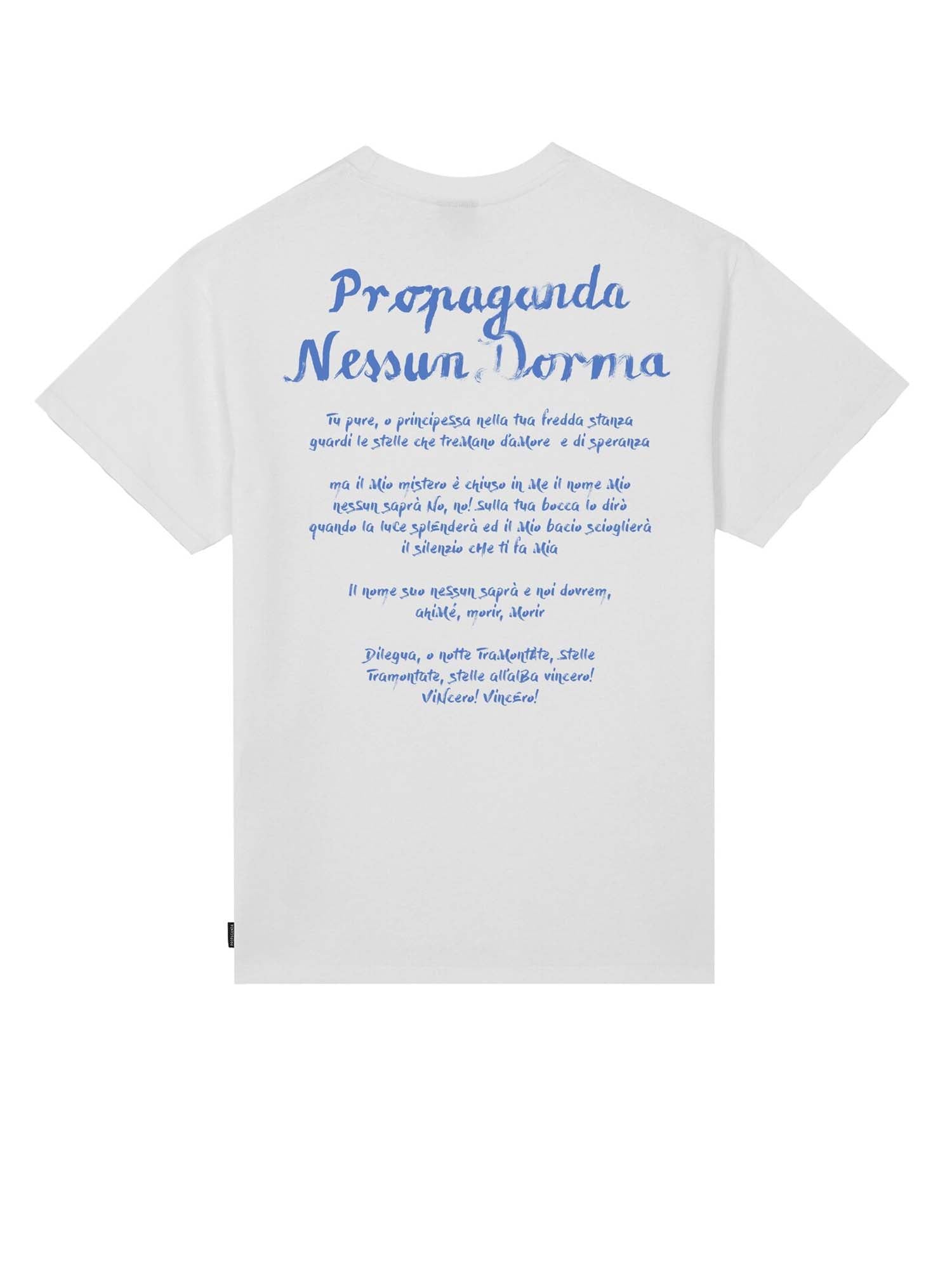 Propaganda Nessun Dorma Tee Bianco