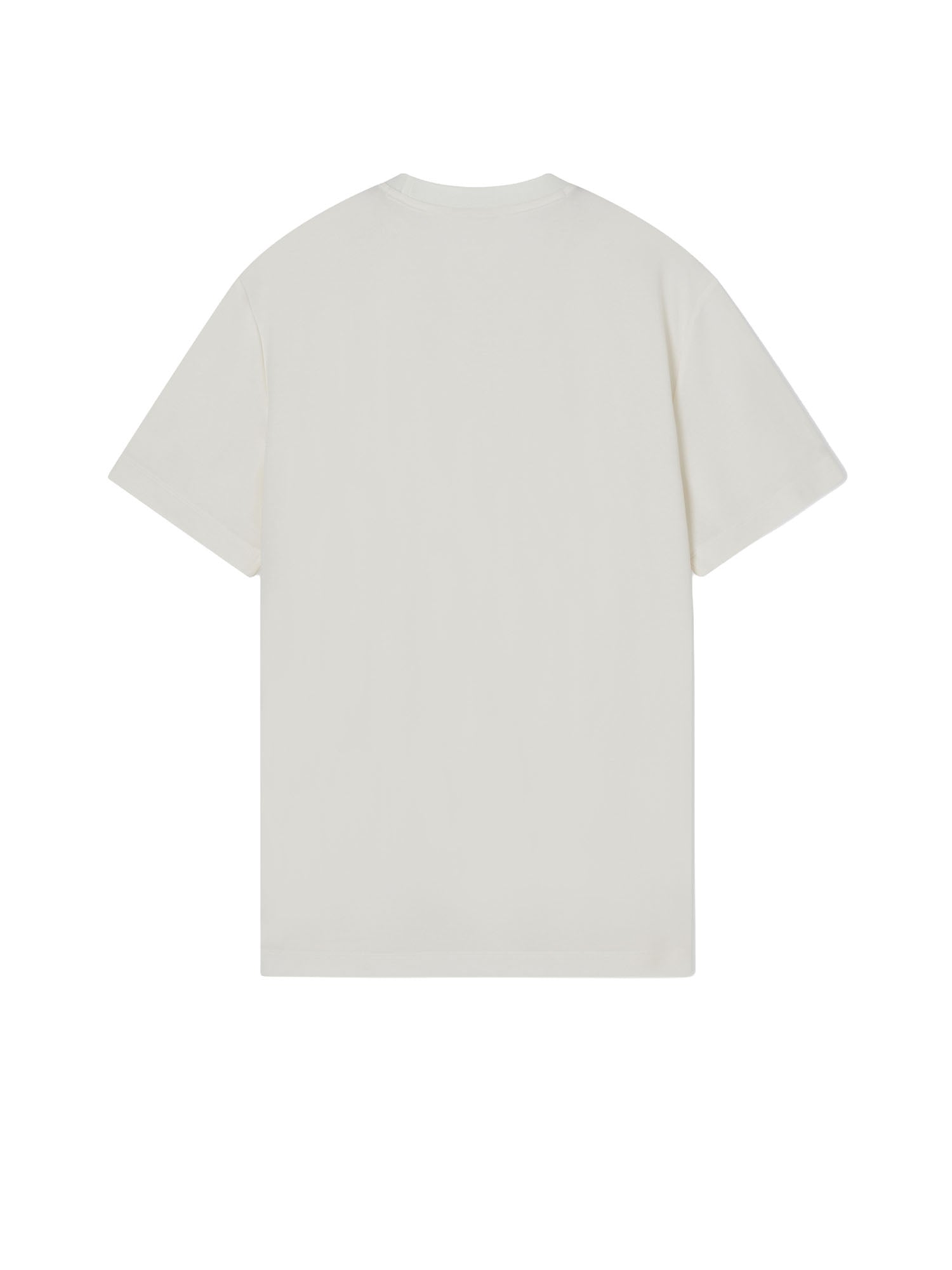 Ea7 T-shirt Train Tee Big Logo Bianco