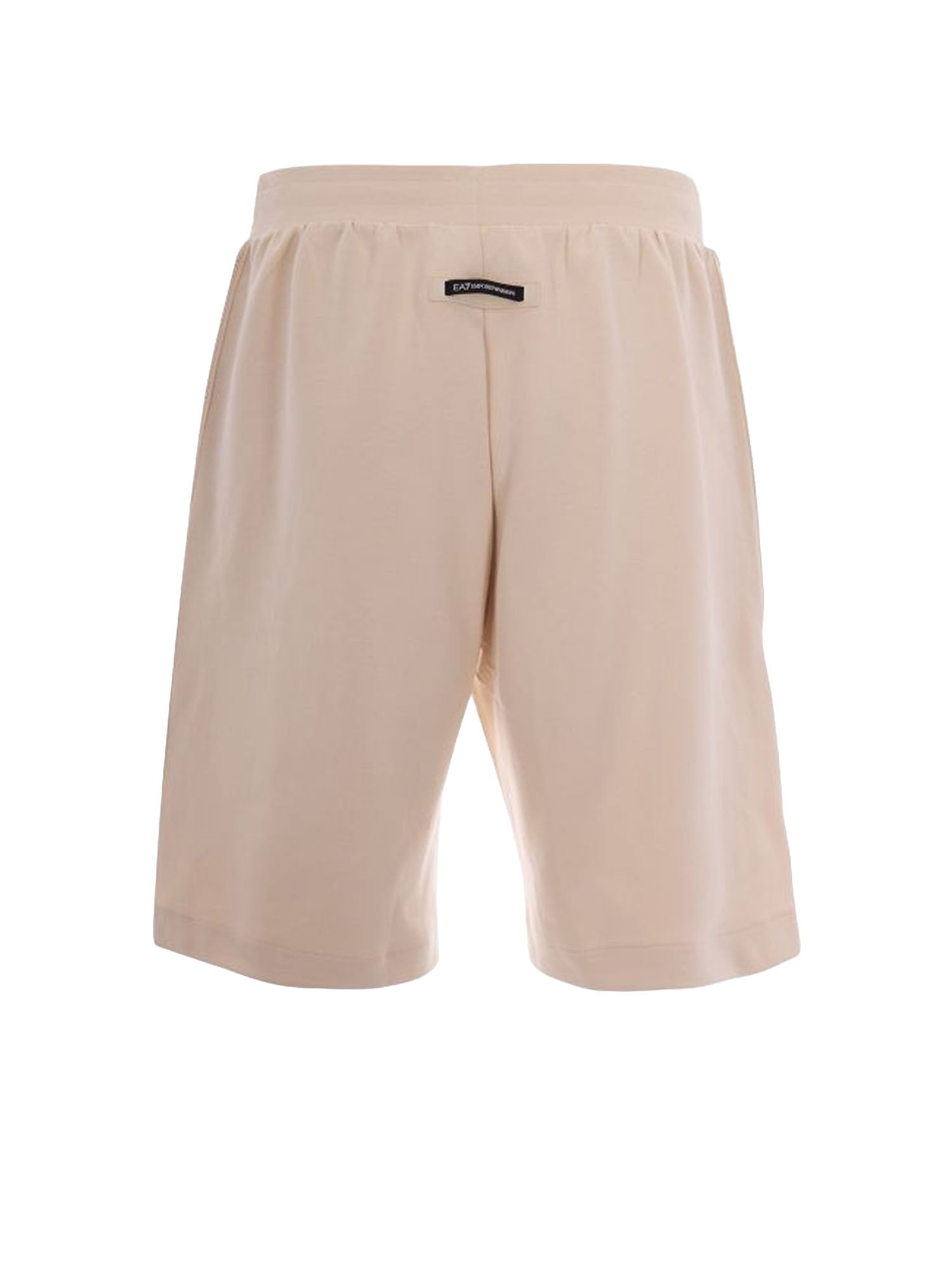Ea7 Bermuda Interlok Logo Series Bianco