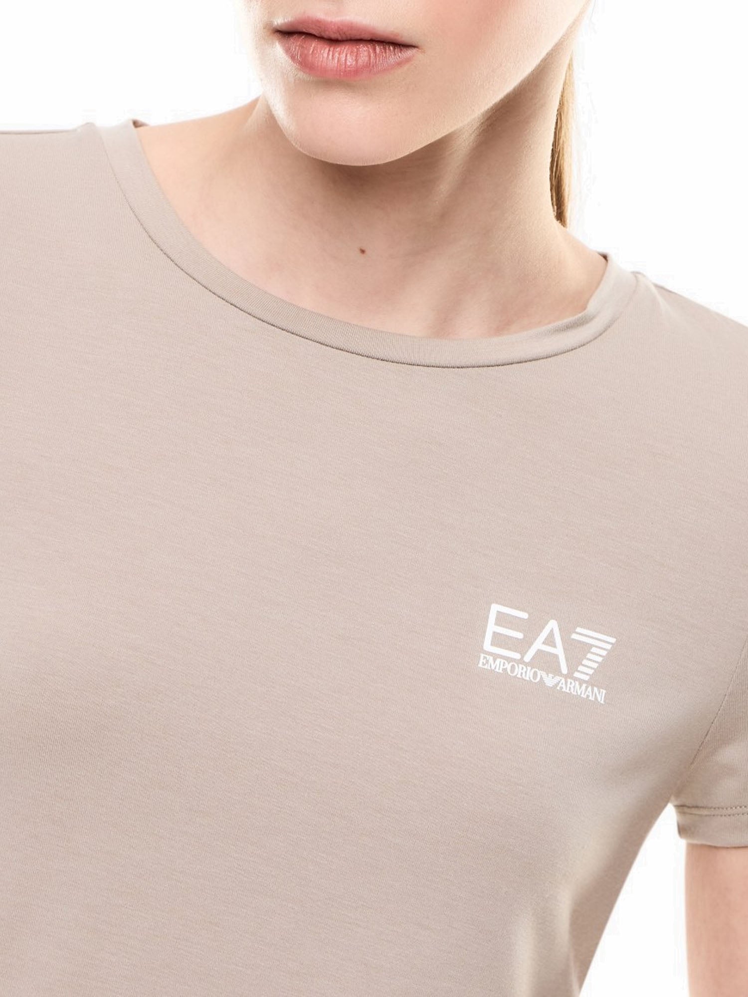Ea7 T-shirt Natural Ventus7 ASV Beige