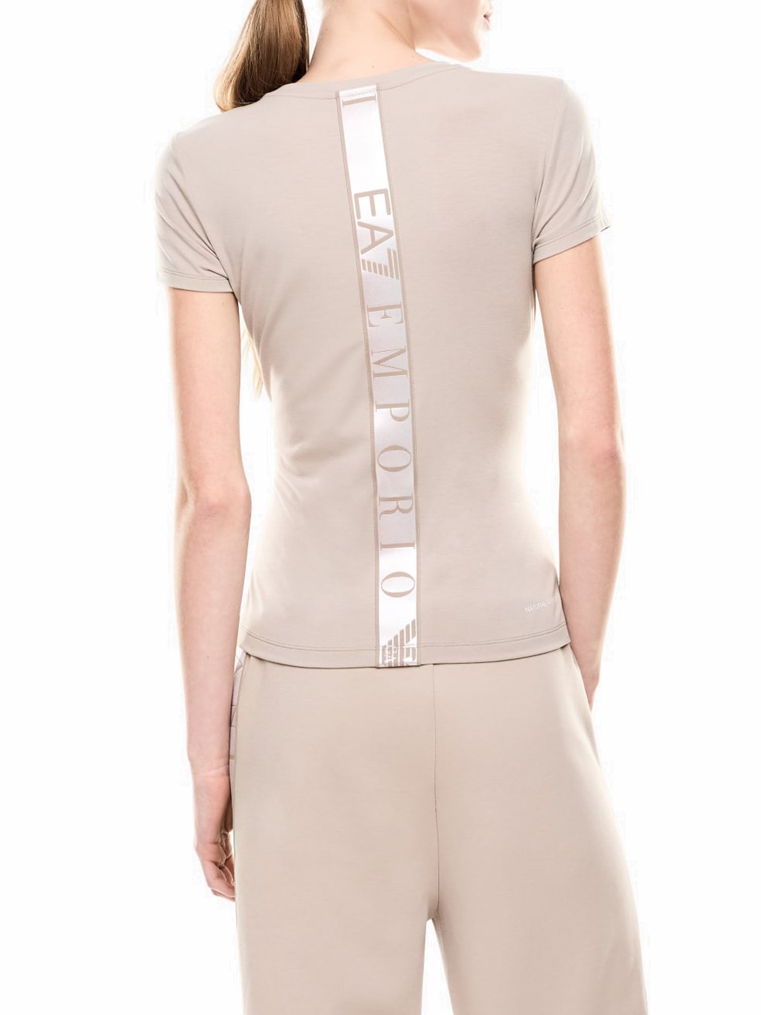 Ea7 T-shirt Natural Ventus7 ASV Beige