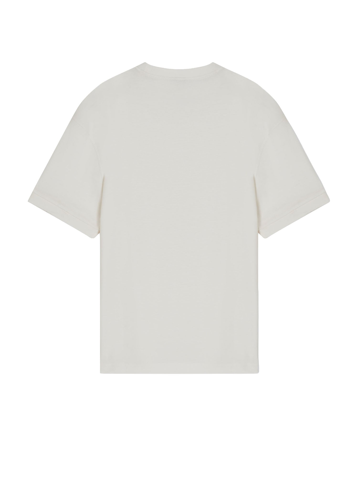 Ea7 T-shirt Premium Label Bianco