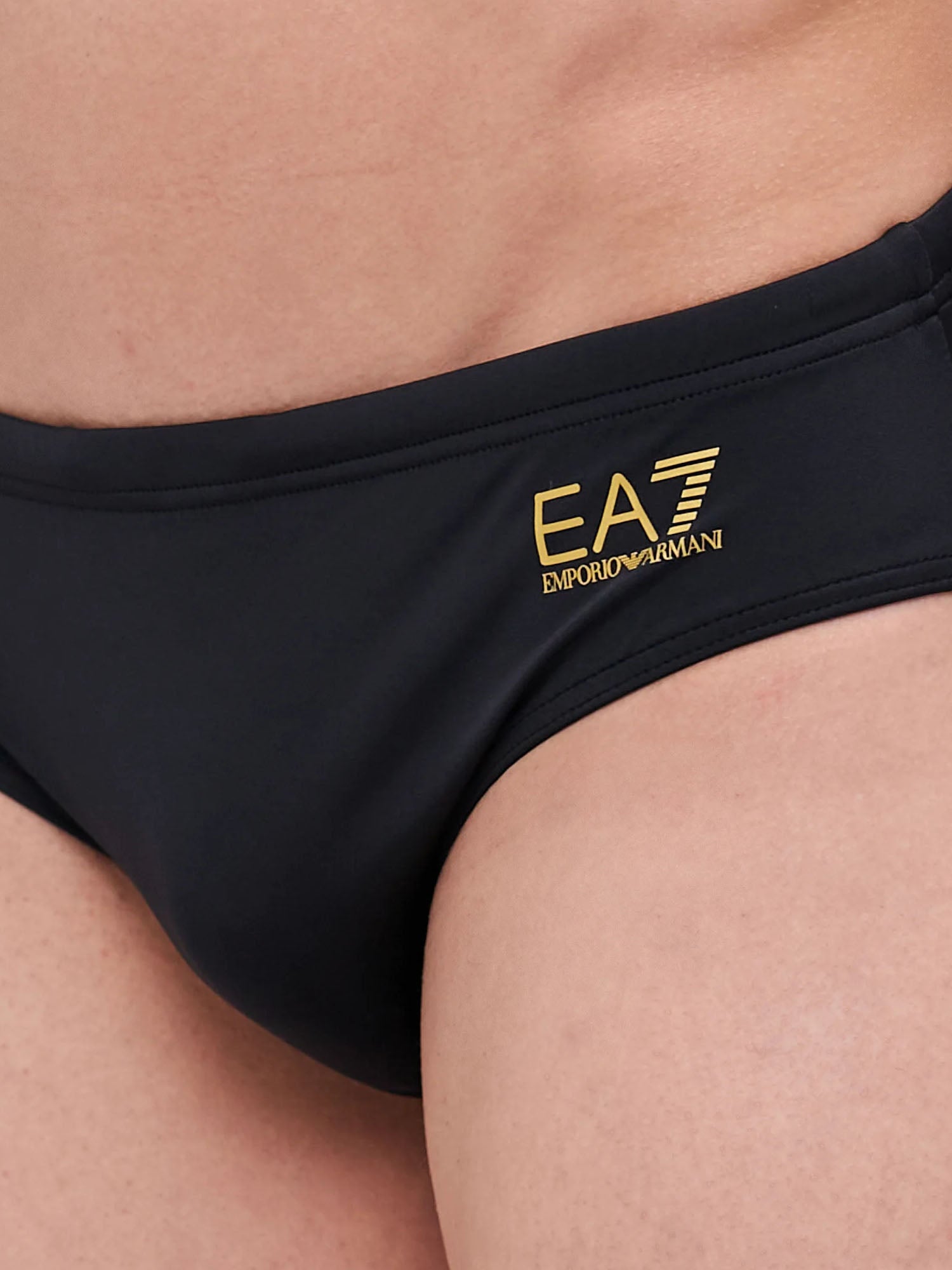 Ea7 Costume da bagno a slip Nero