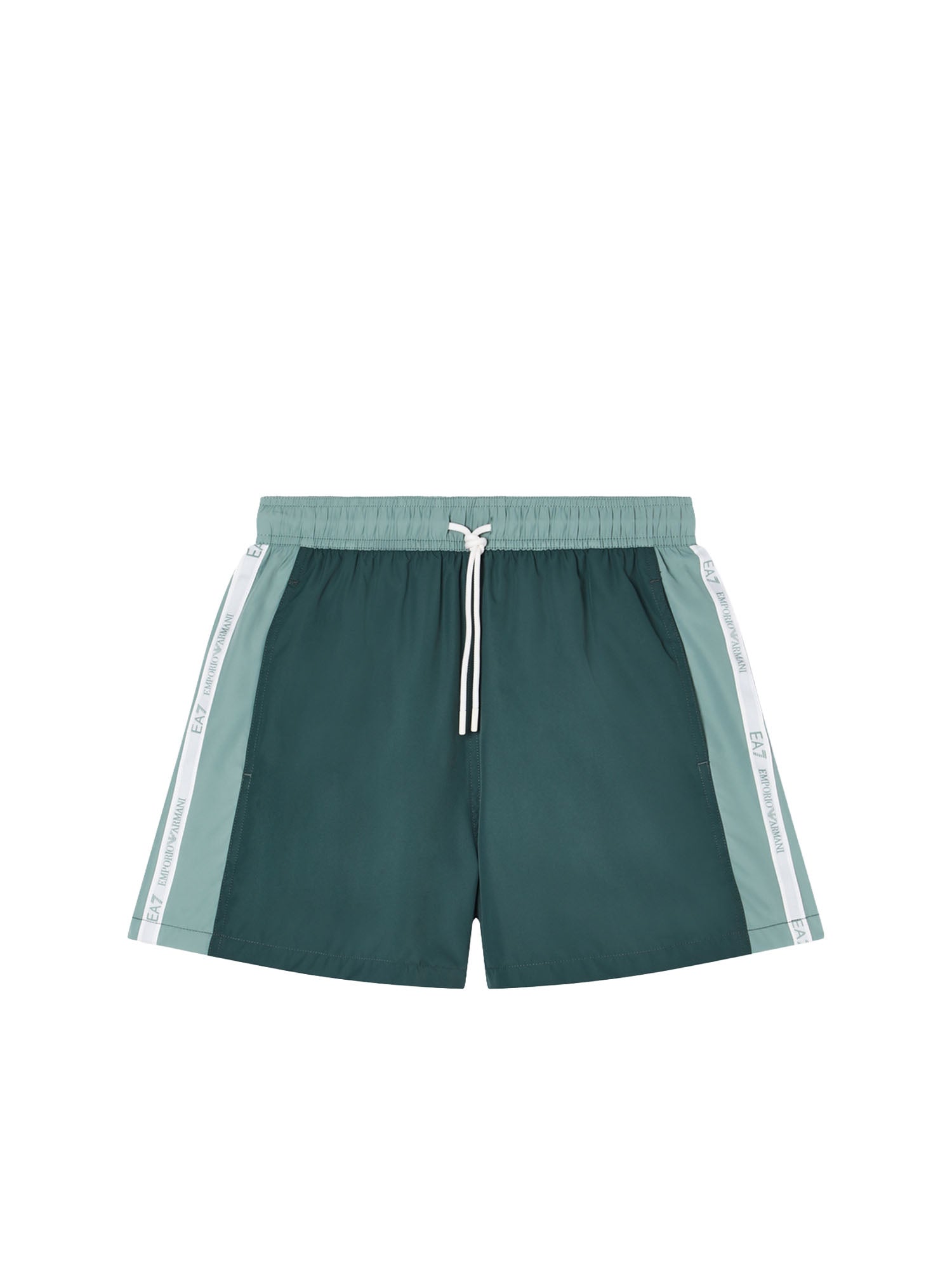 Ea7 Costume boxer logo tape Verde