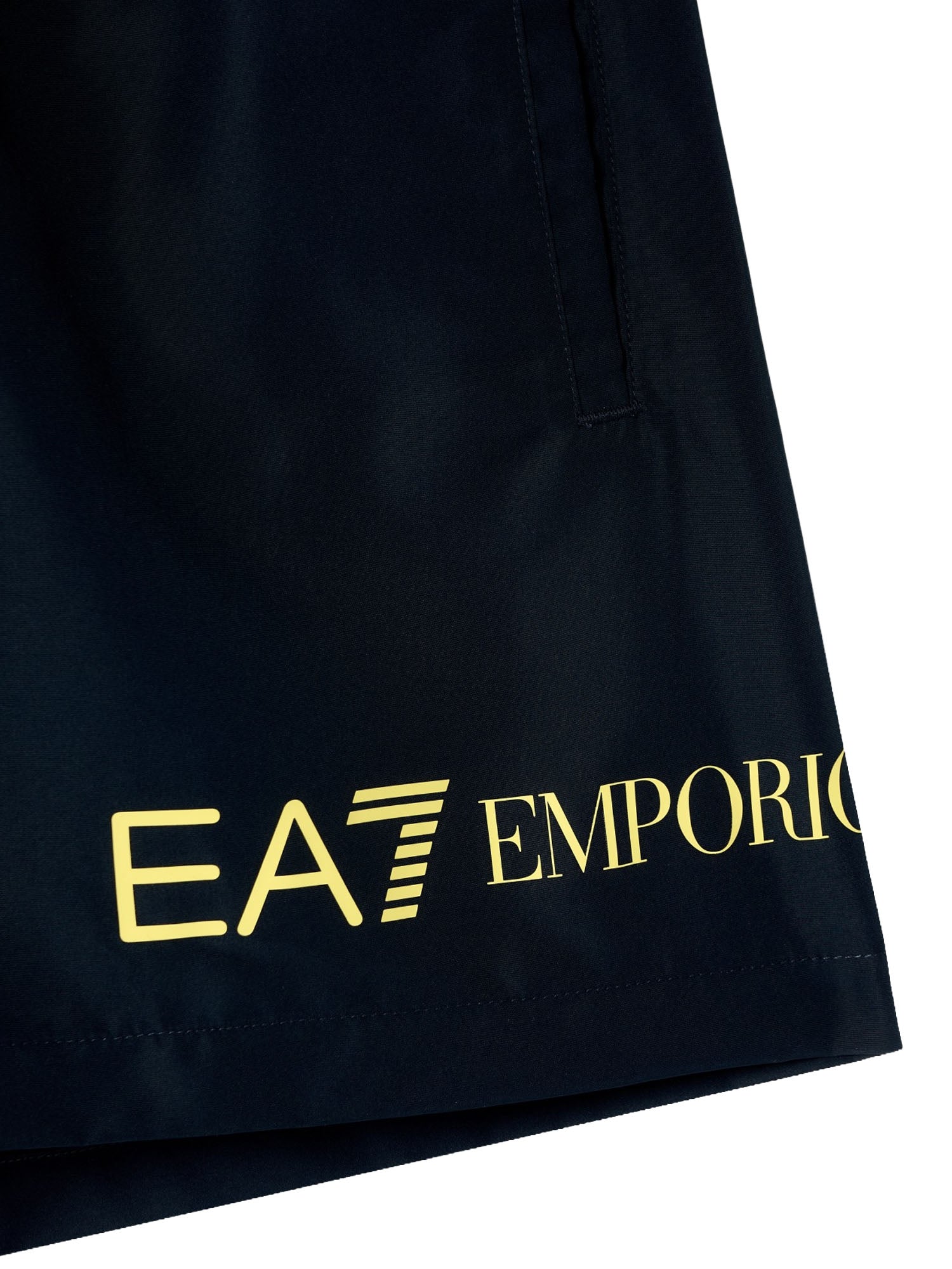 Ea7 Costume Boxer con Logo Blu