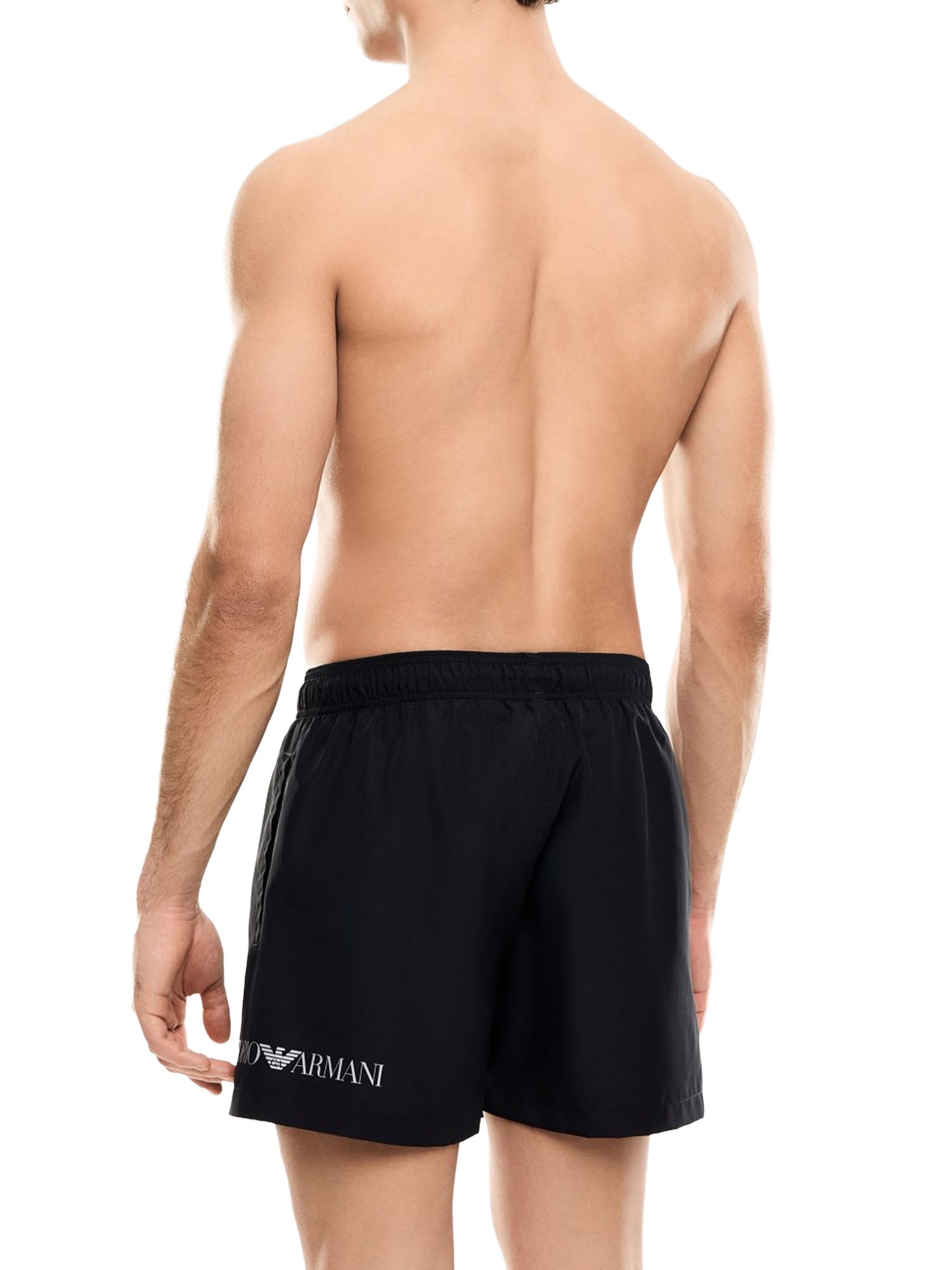 Ea7 Costume Boxer con Logo Nero