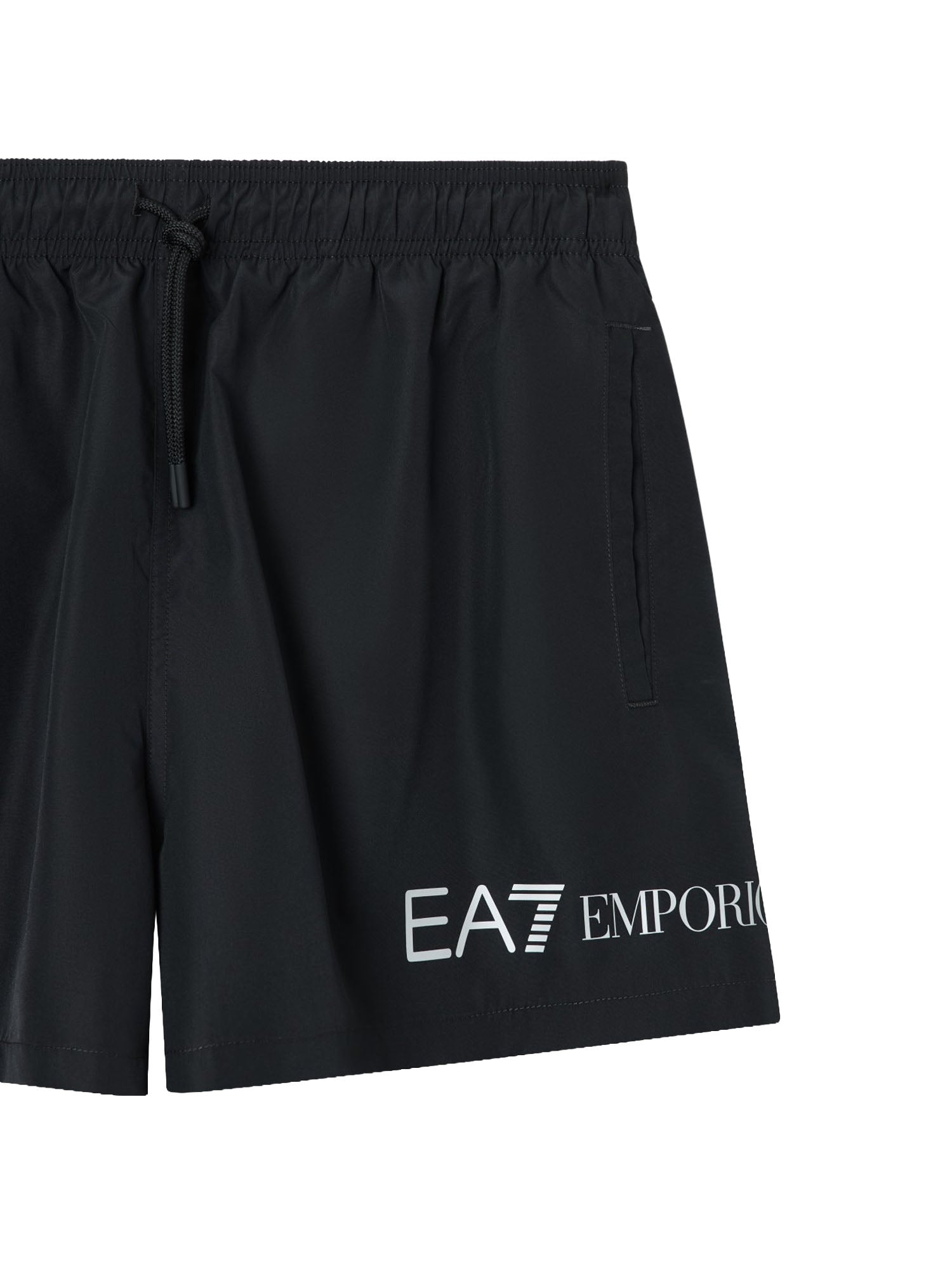 Ea7 Costume Boxer con Logo Nero
