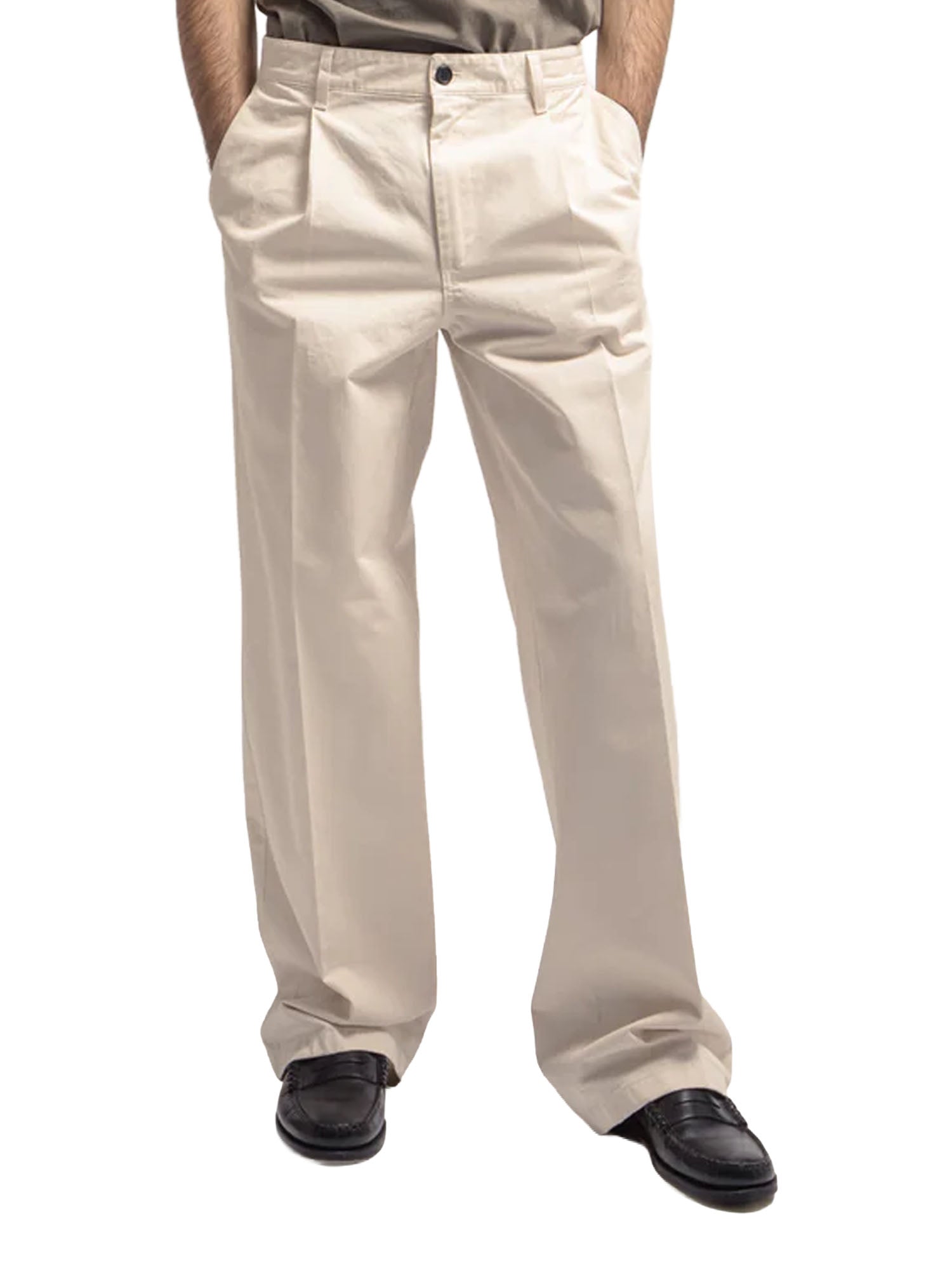 Department Five Rogers Wide Leg in Garbandia Beige