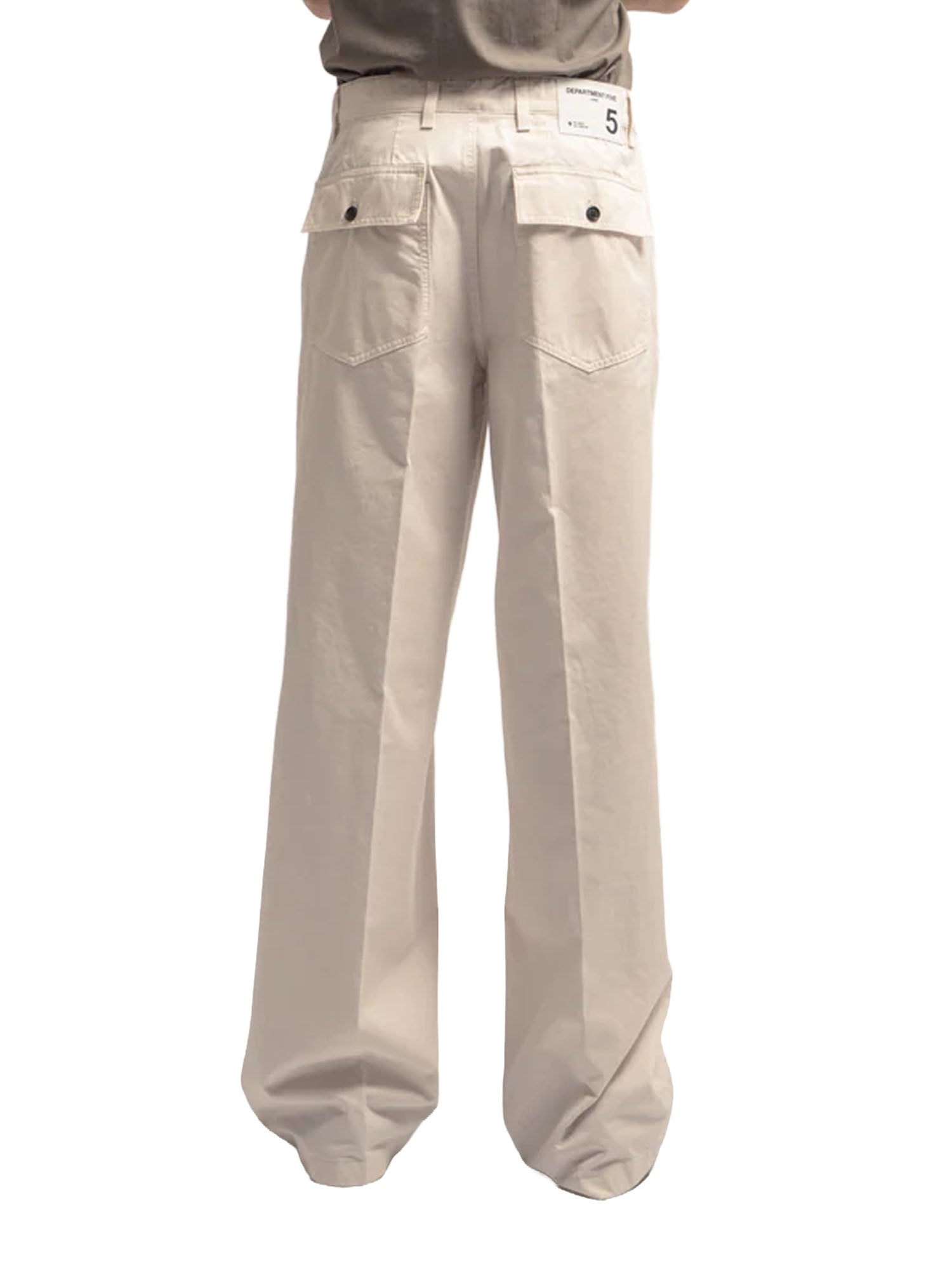 Department Five Rogers Wide Leg in Garbandia Beige