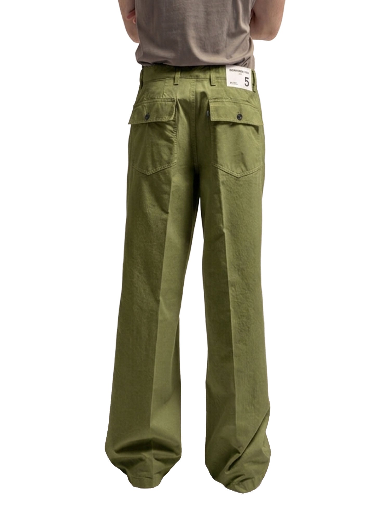 Department Five Rogers Wide Leg in Garbandia Verde