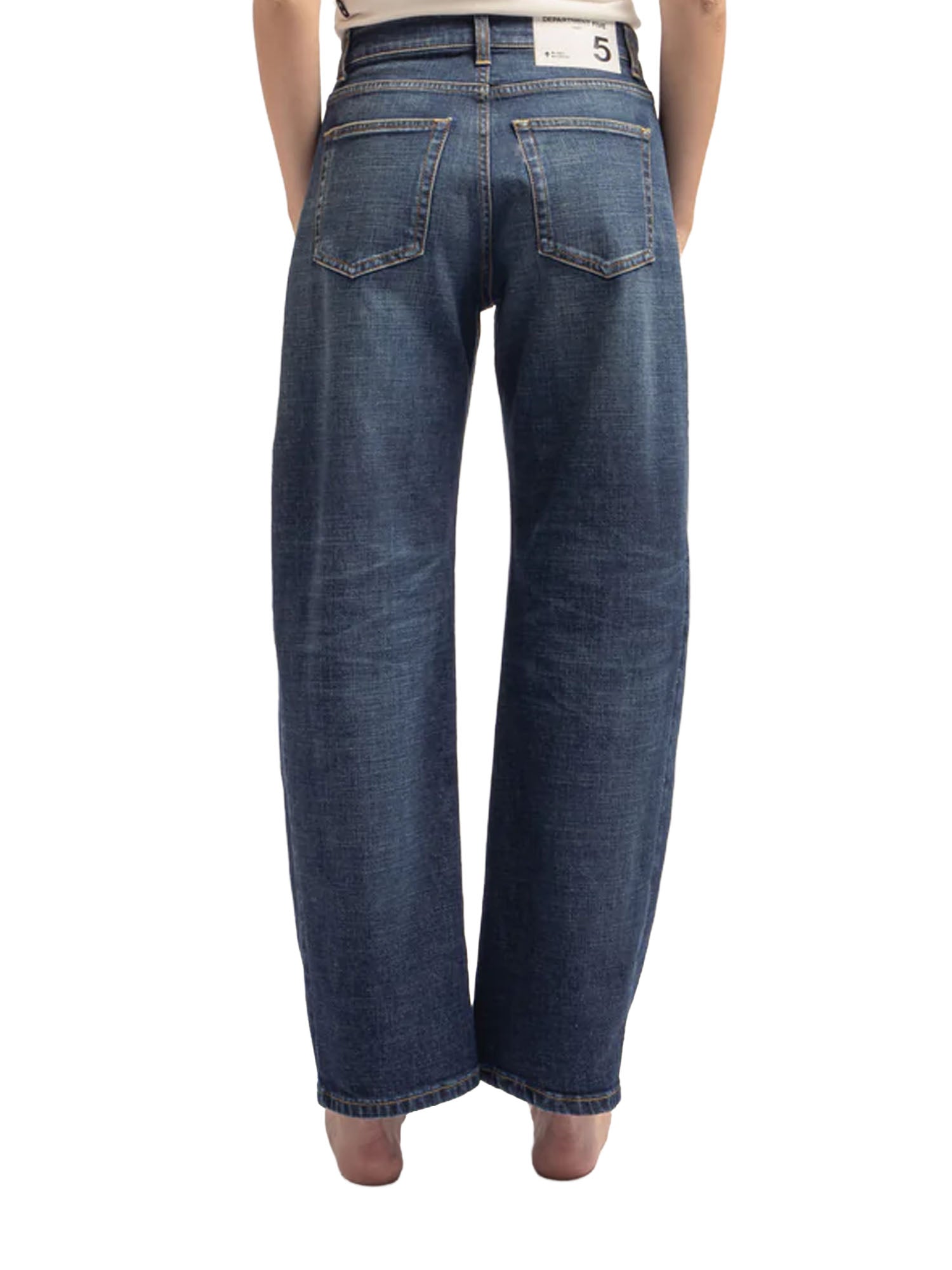 Department Five Jeans Cincity Curved in denim comfort Blu