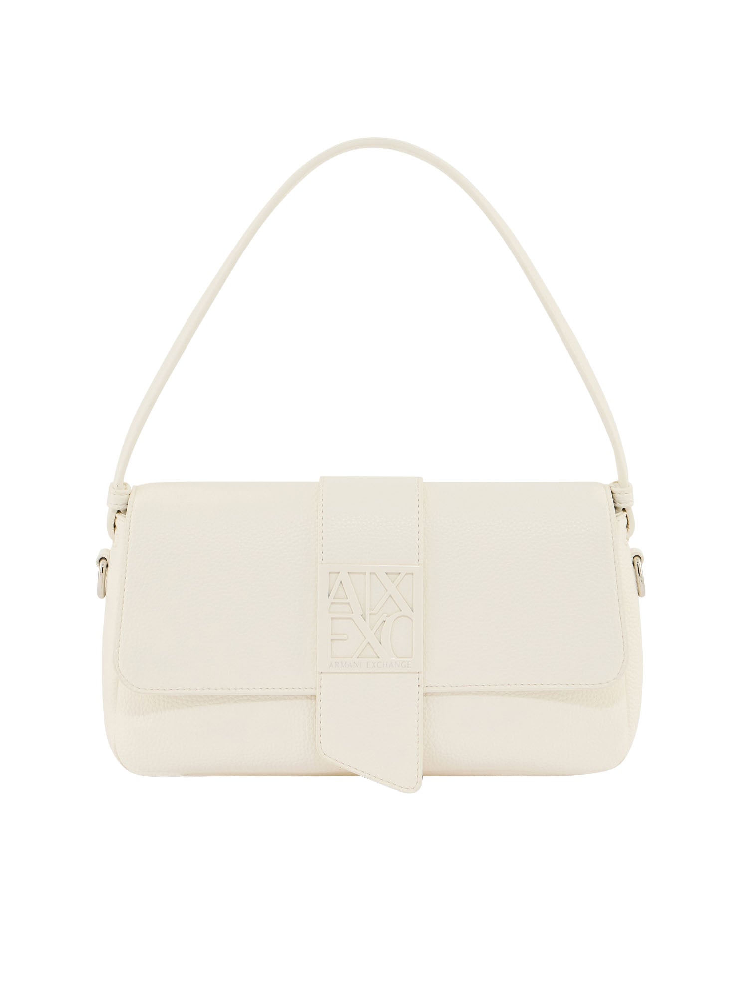 Armani Exchange Borsa A Spalla Bianco