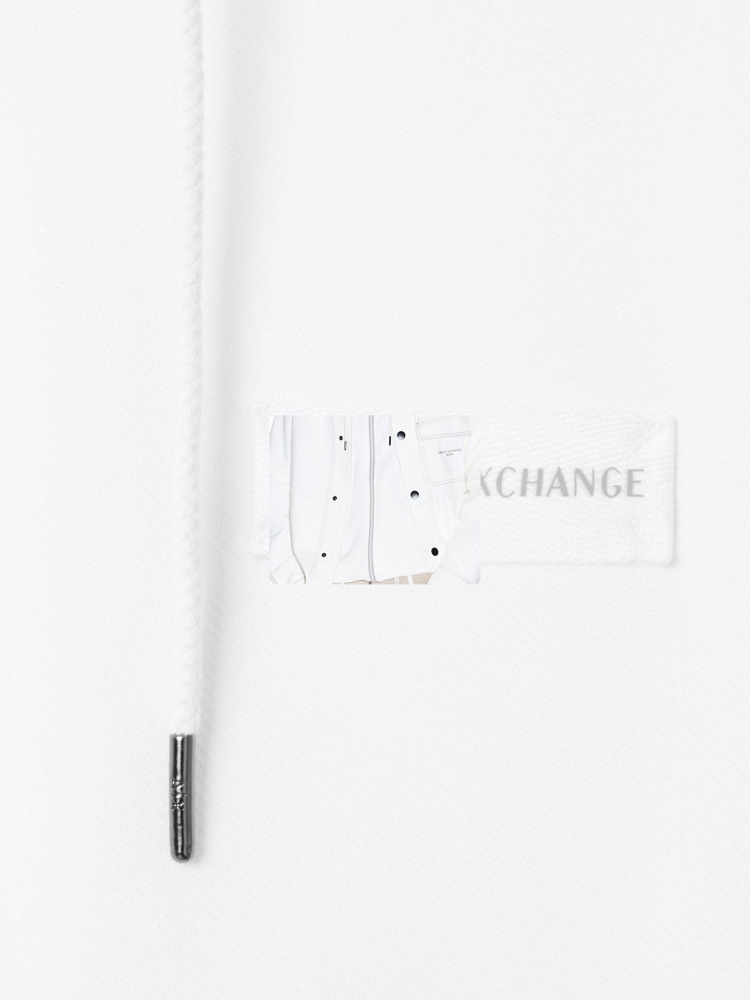 Armani Exchange Zip-up in Cotone Beige