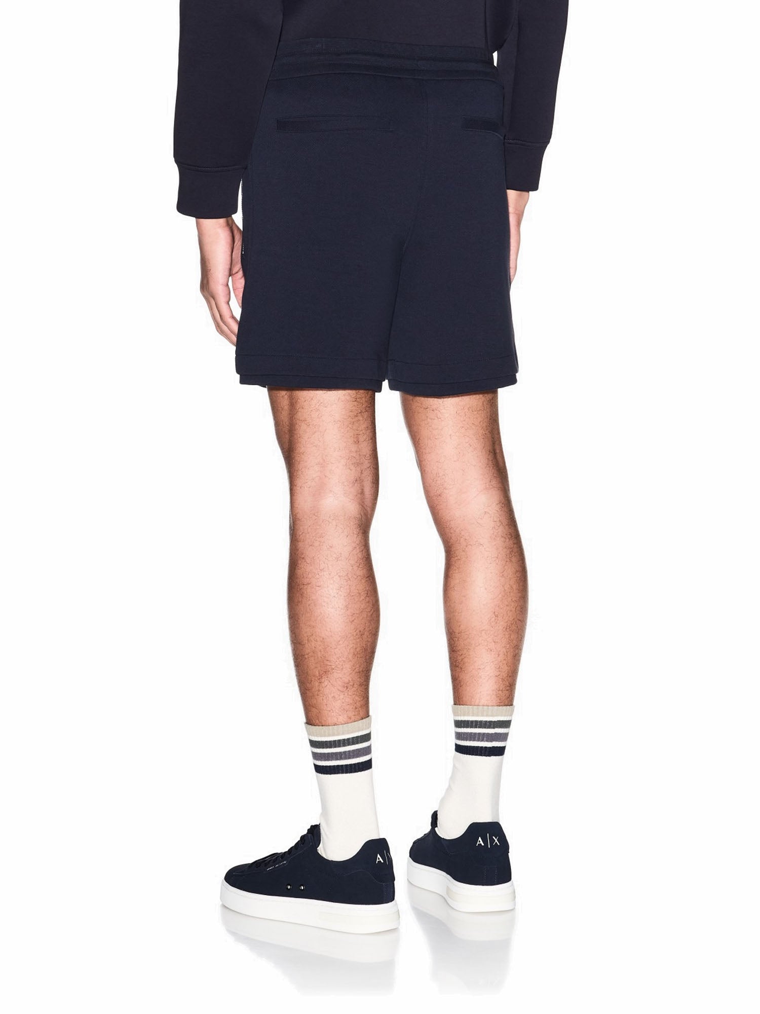 Armani Exchange Bermuda in Cotone Blu