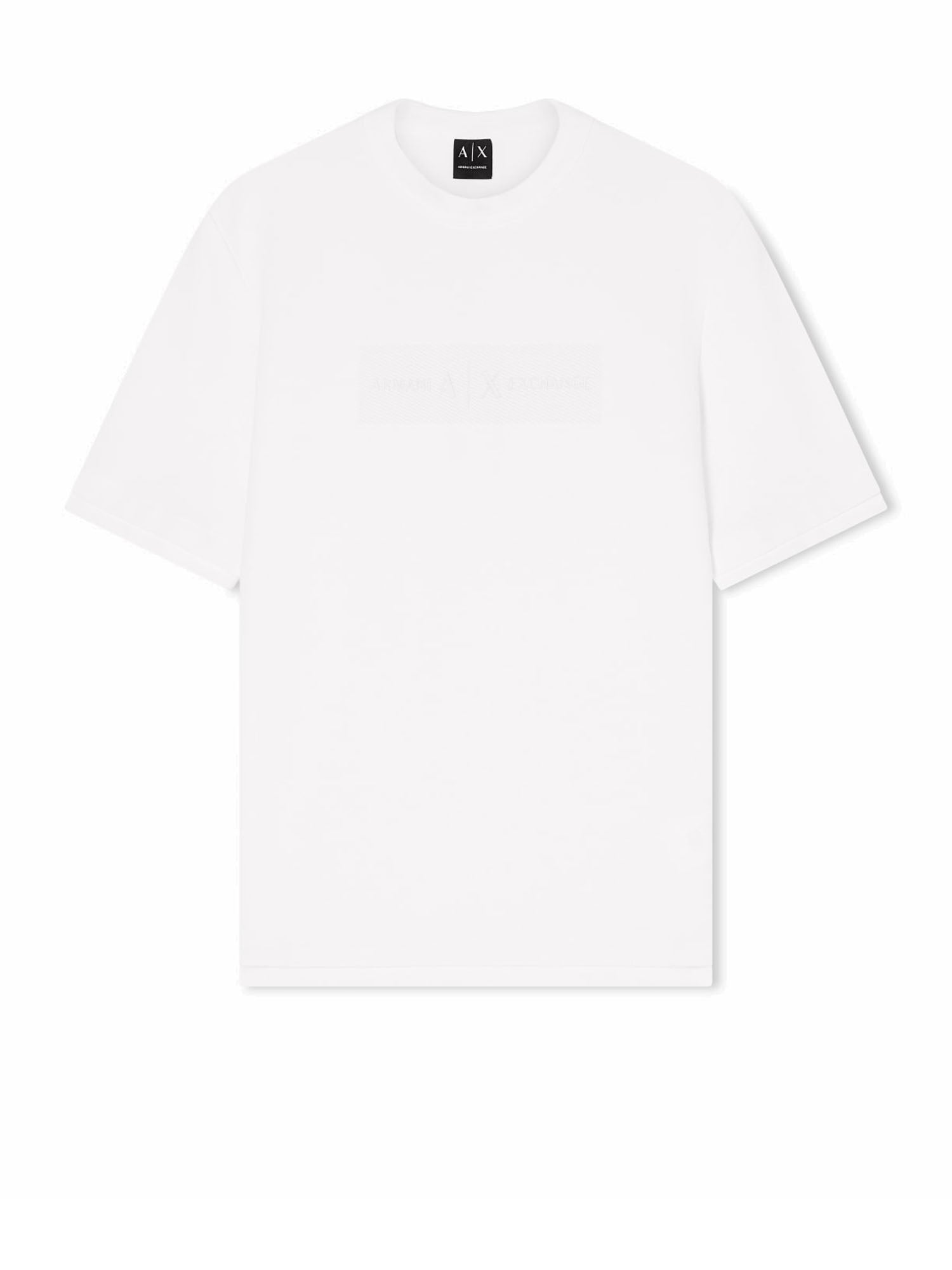 Armani Exchange T-shirt in Cotone Beige