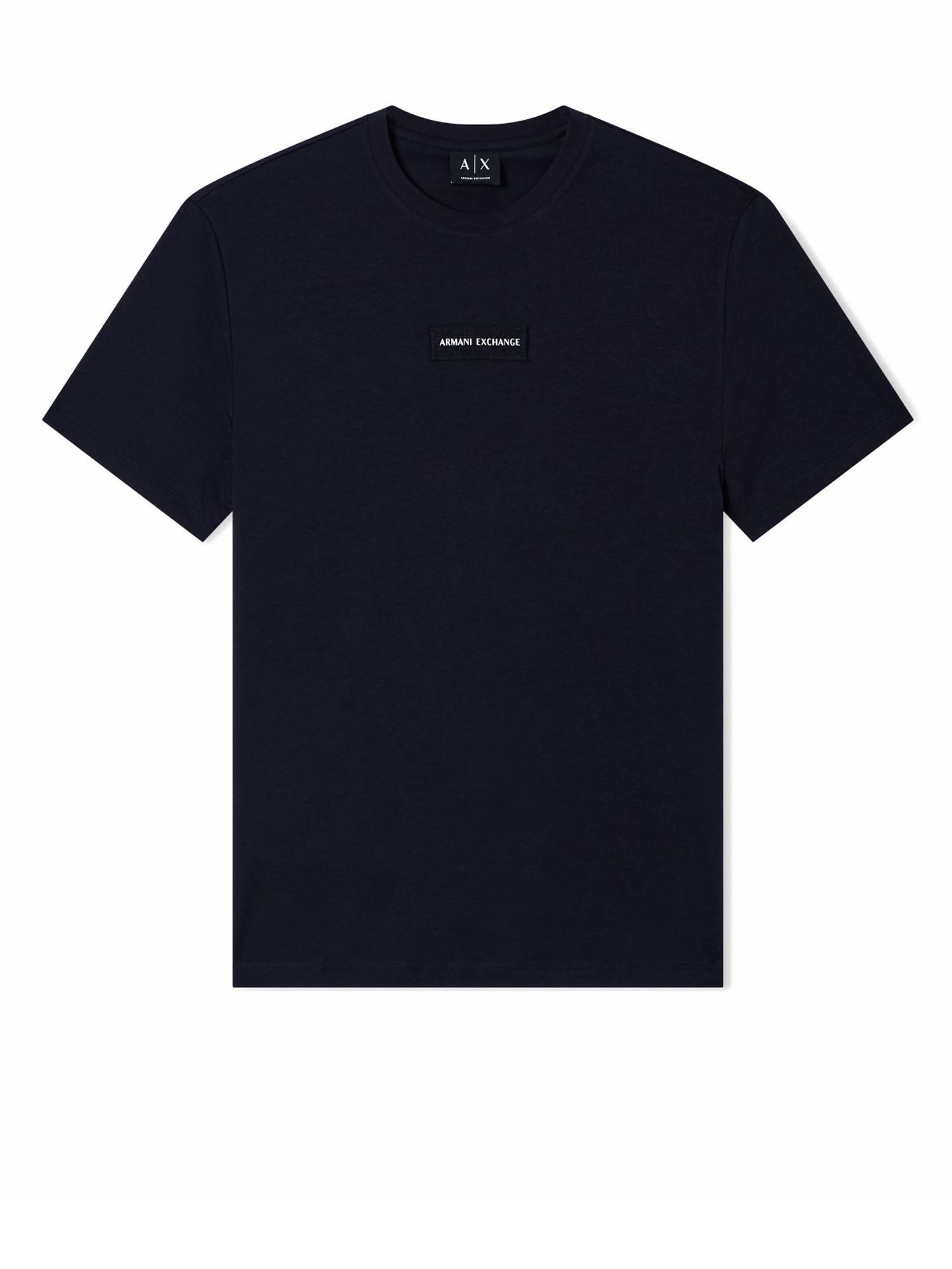 Armani Exchange T-shirt Slim Fit in Cotone Blu