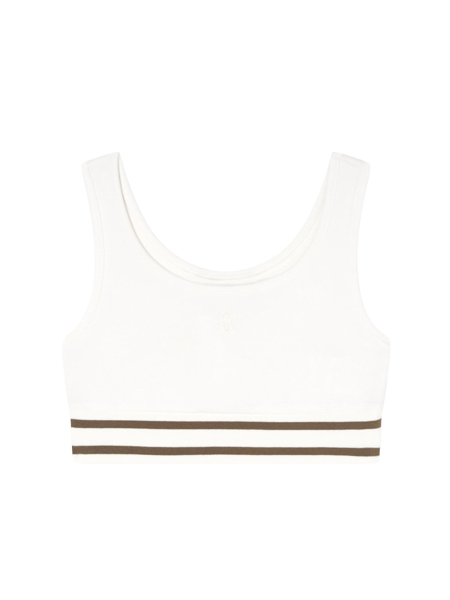 Armani Exchange Tank Top in Tessuto Tecnico Bianco