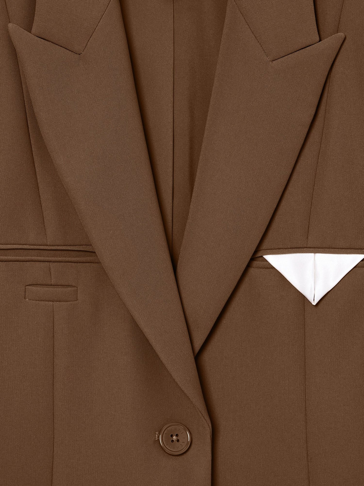 Armani Exchange Giacca in tessuto Misto Marrone