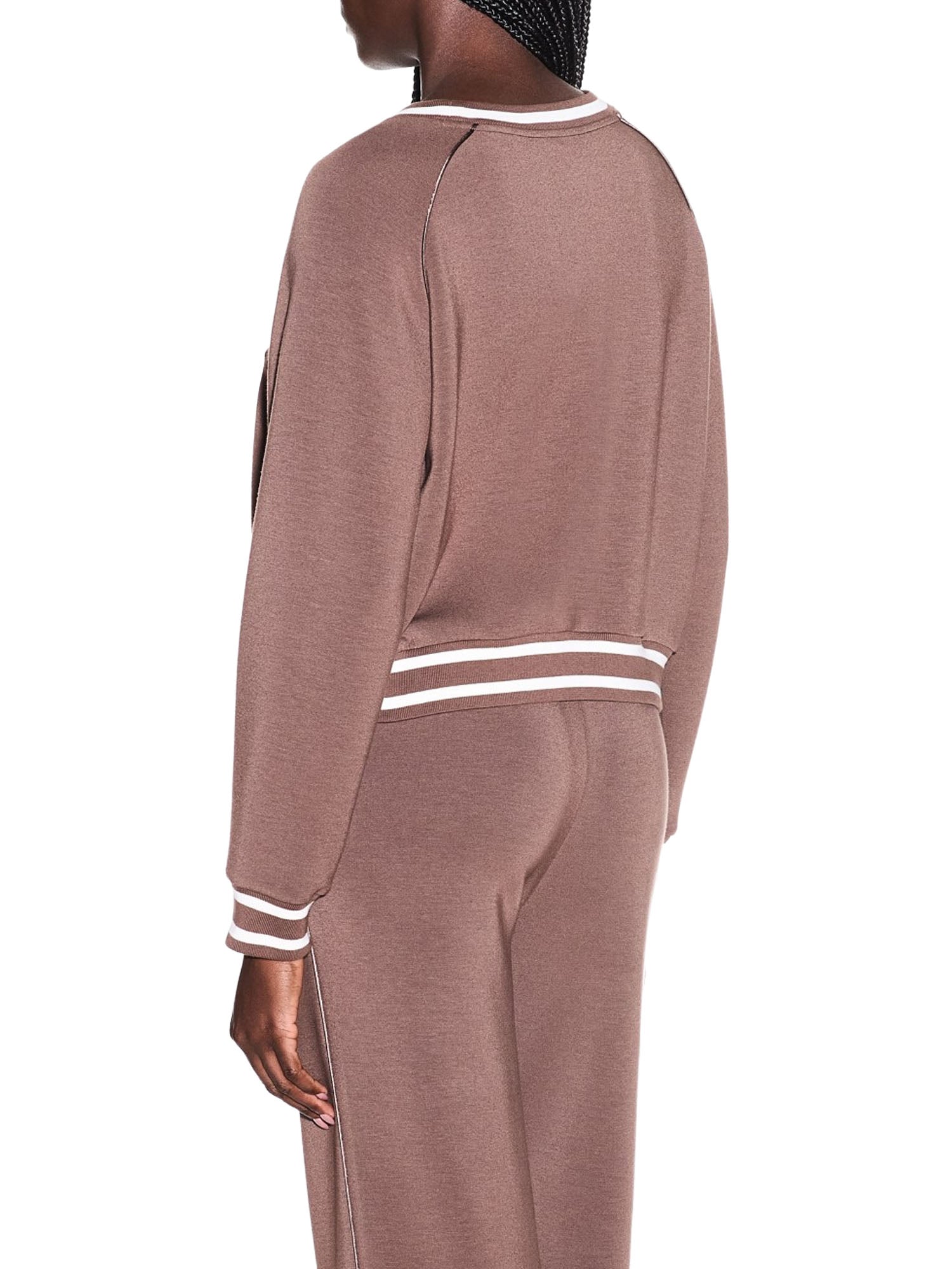 Armani Exchange Felpa in tessuto Tecnico Marrone