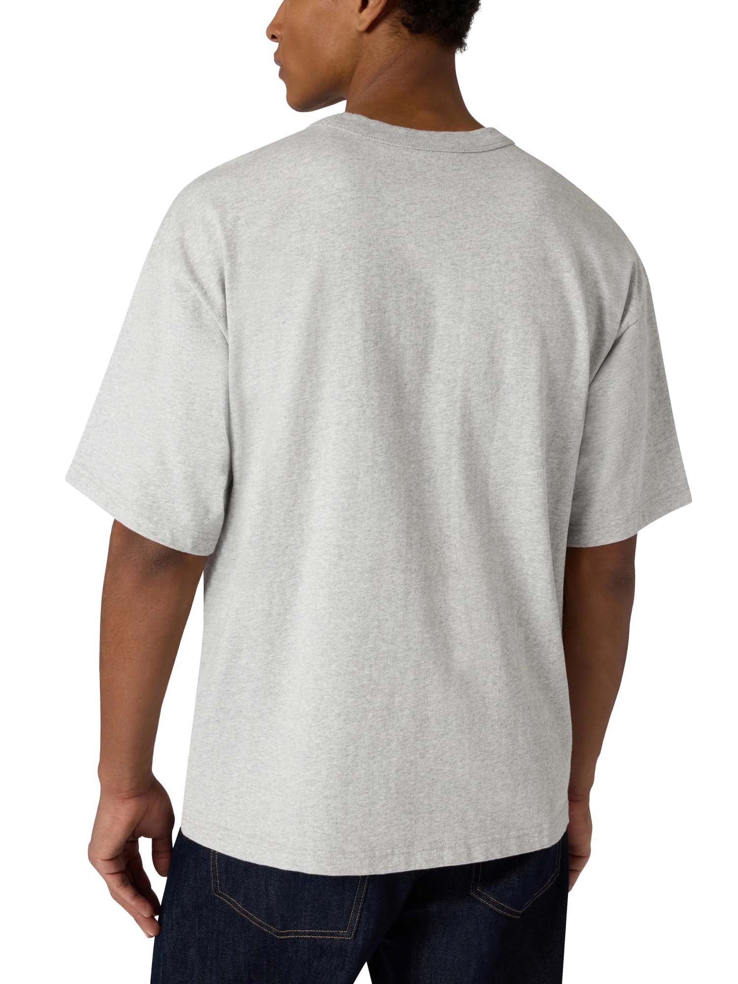 Champion T-Shirt Girocollo Ispirazione Collegiate da Uomo Time Capsule Grigio