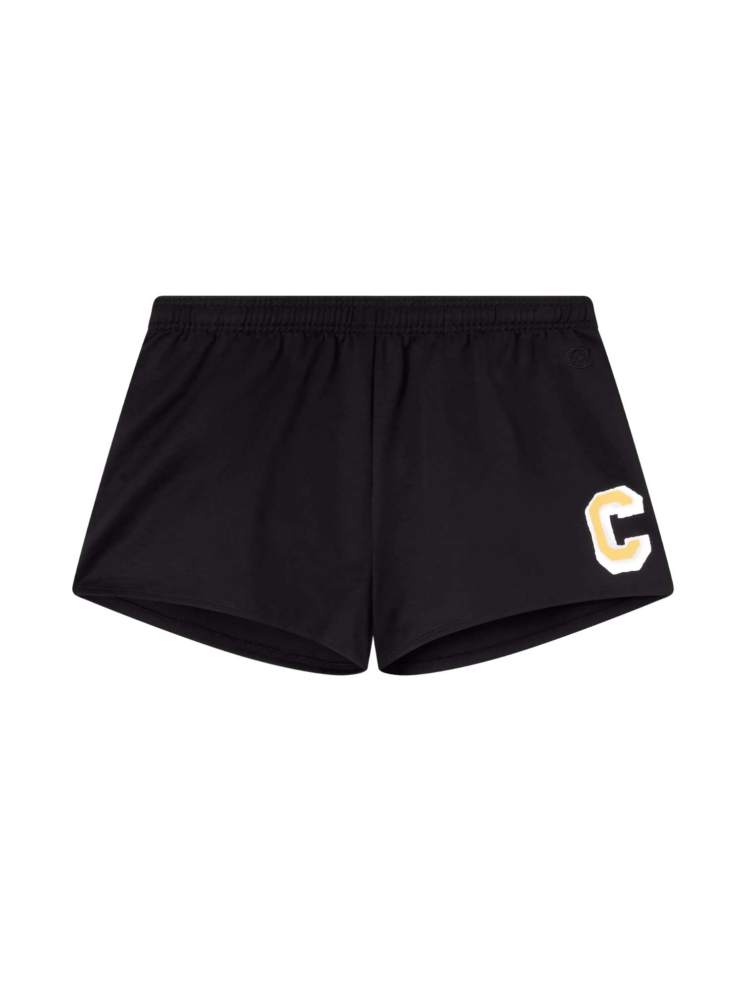 Champion Pantaloncini in Nylon Jersey da Donna Time Capsule Nero