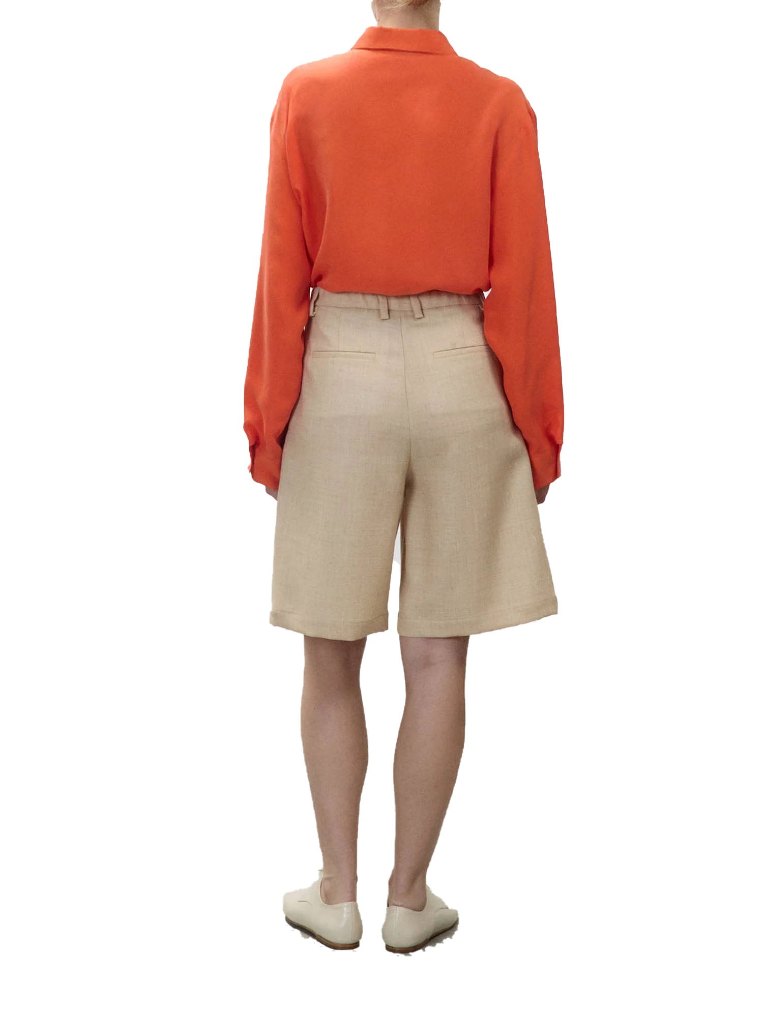 Alysi Bermuda Grisaglia Beige