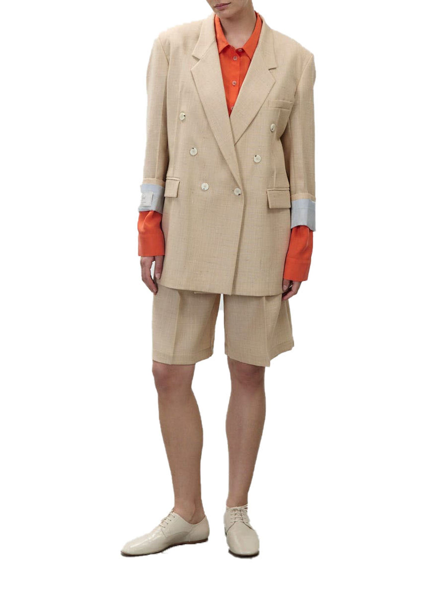 Alysi Blazer Grisaglia Beige