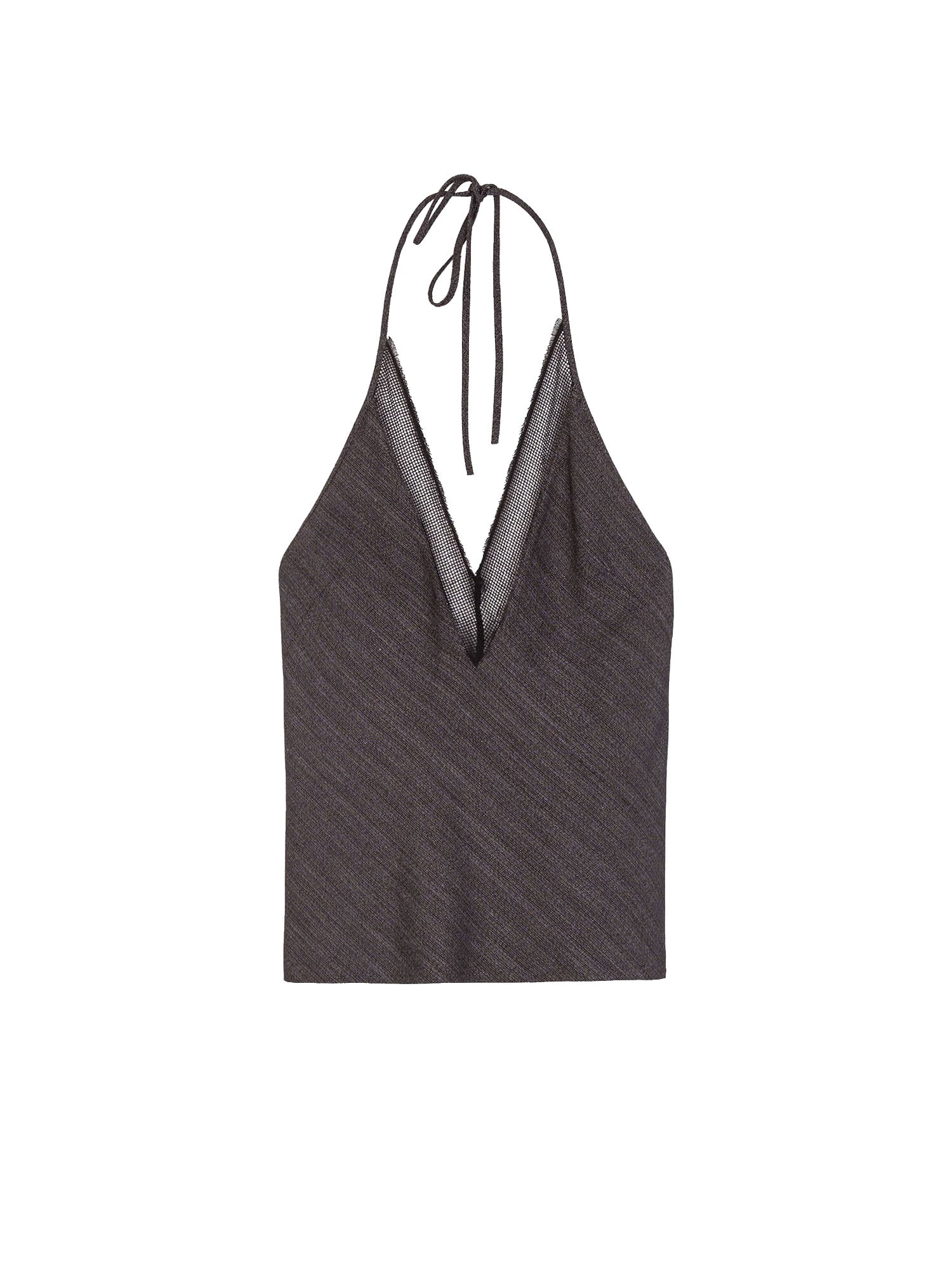 Alysi Top Malfilè Pizzo Marrone