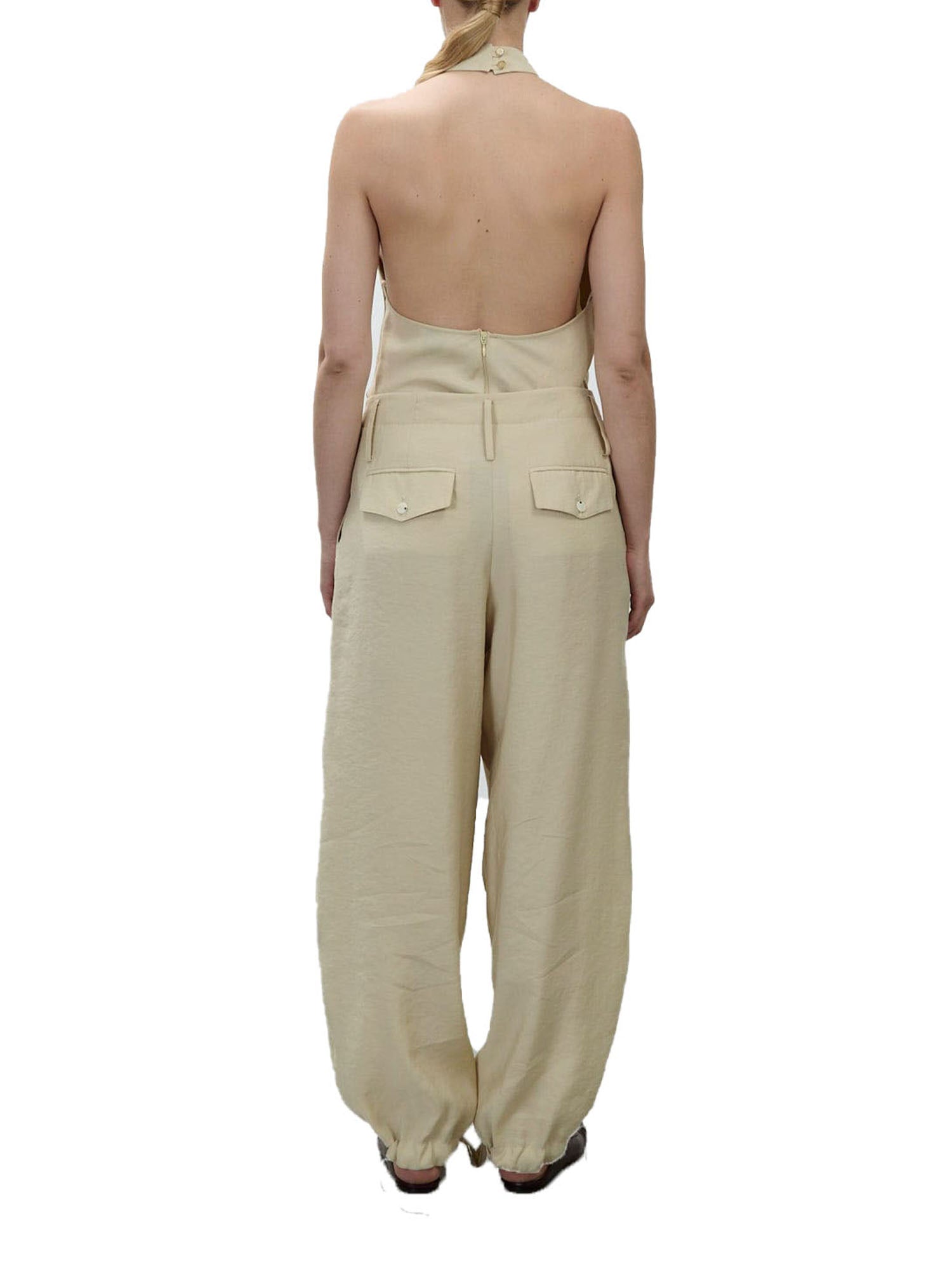 Alysi Pantalone con coulisse Giallo