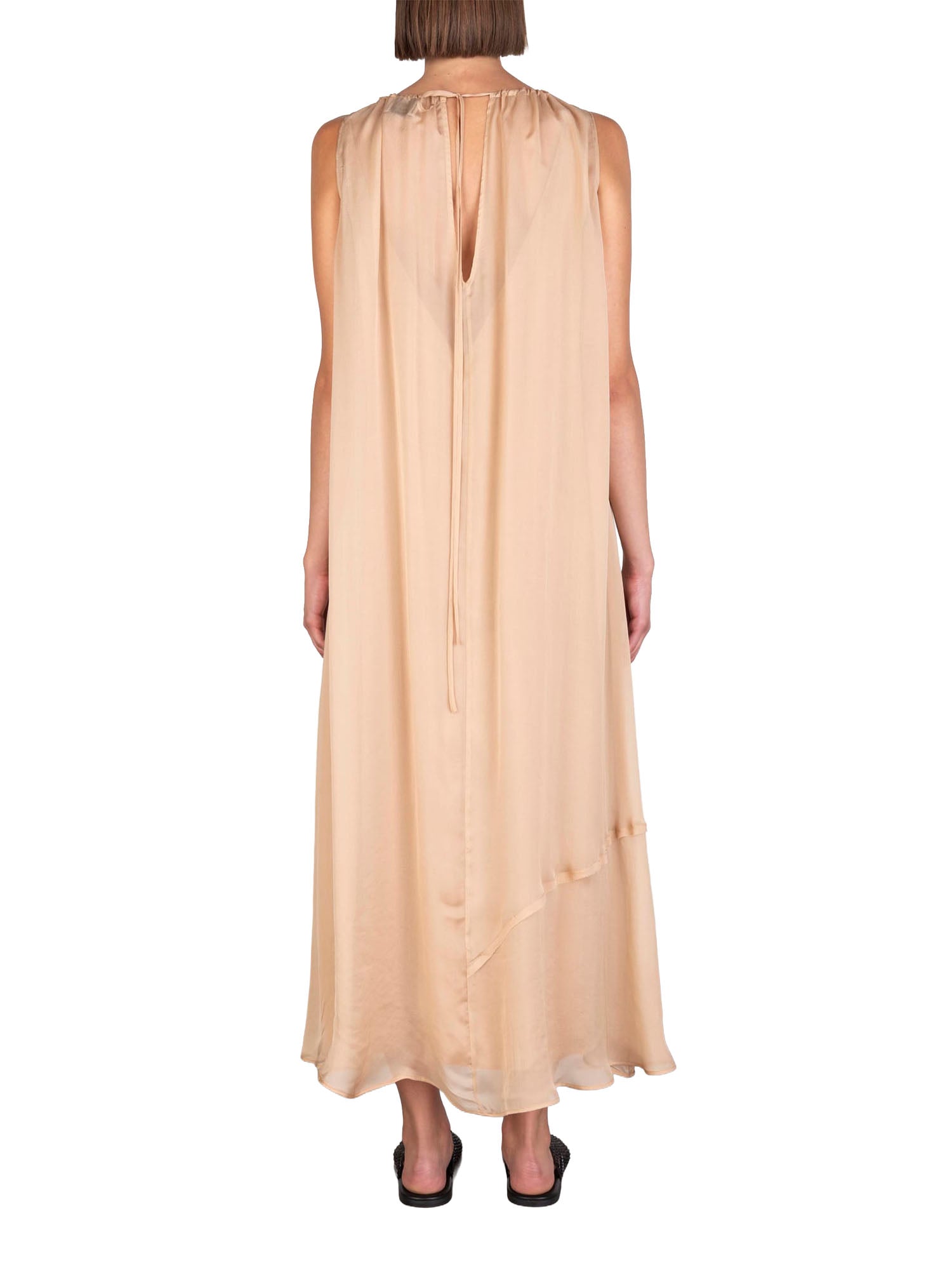 Alysi Abito Chiffoon Beige