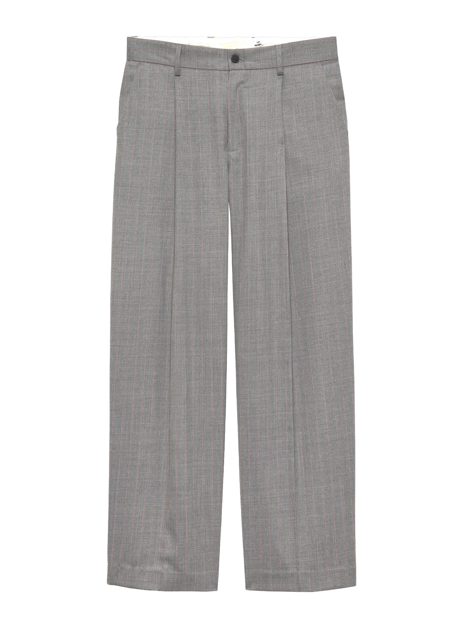 New Amsterdam Surf Association Pantaloni da sera in lana Grigio