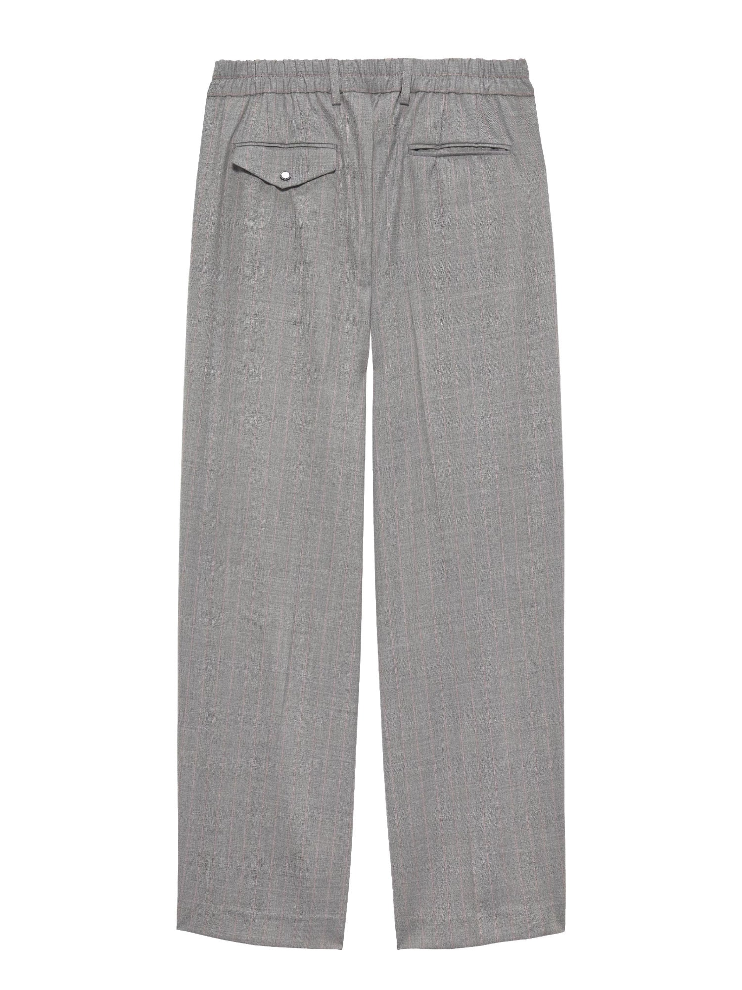 New Amsterdam Surf Association Pantaloni da sera in lana Grigio