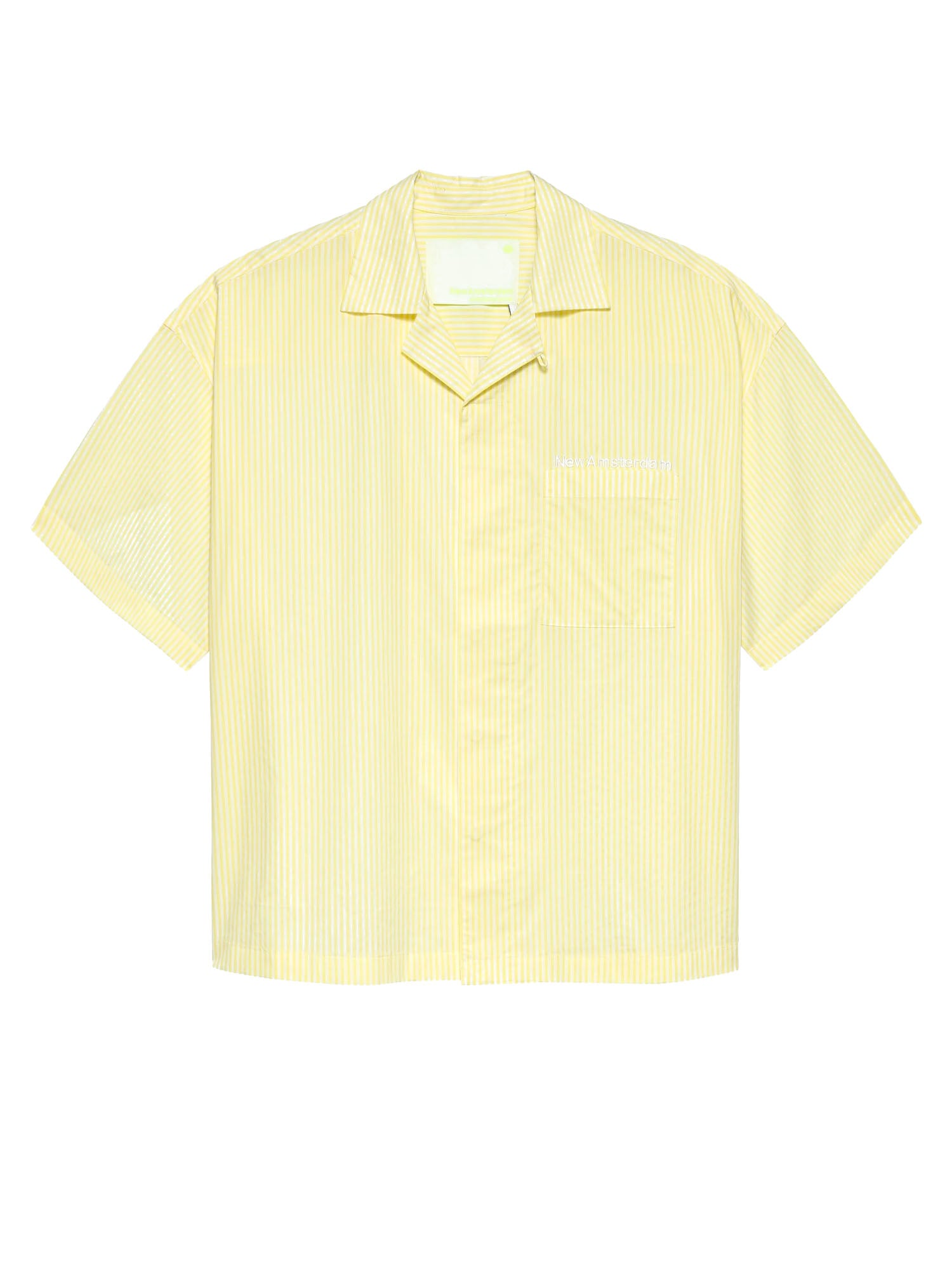 New Amsterdam Surf Association Wijk Shirt Short Giallo