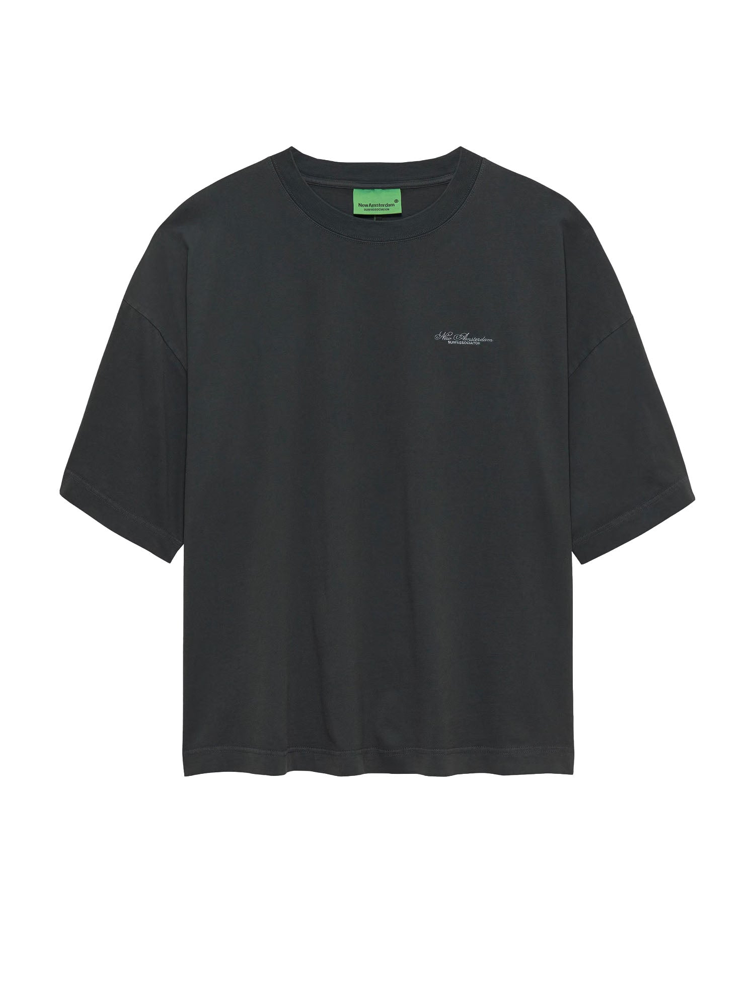 New Amsterdam Surf Association T-shirt con logo grande Grigio