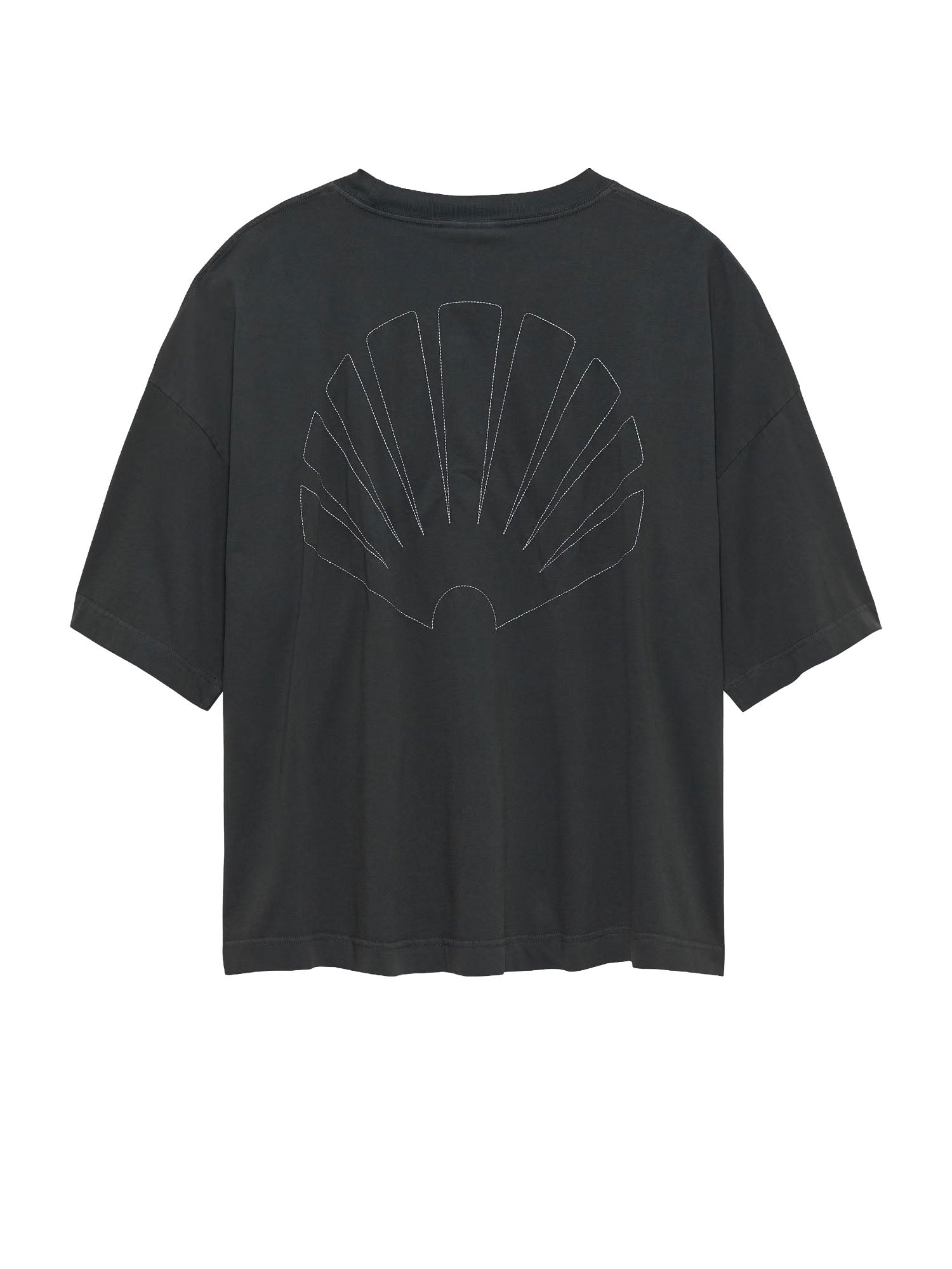 New Amsterdam Surf Association T-shirt con logo grande Grigio