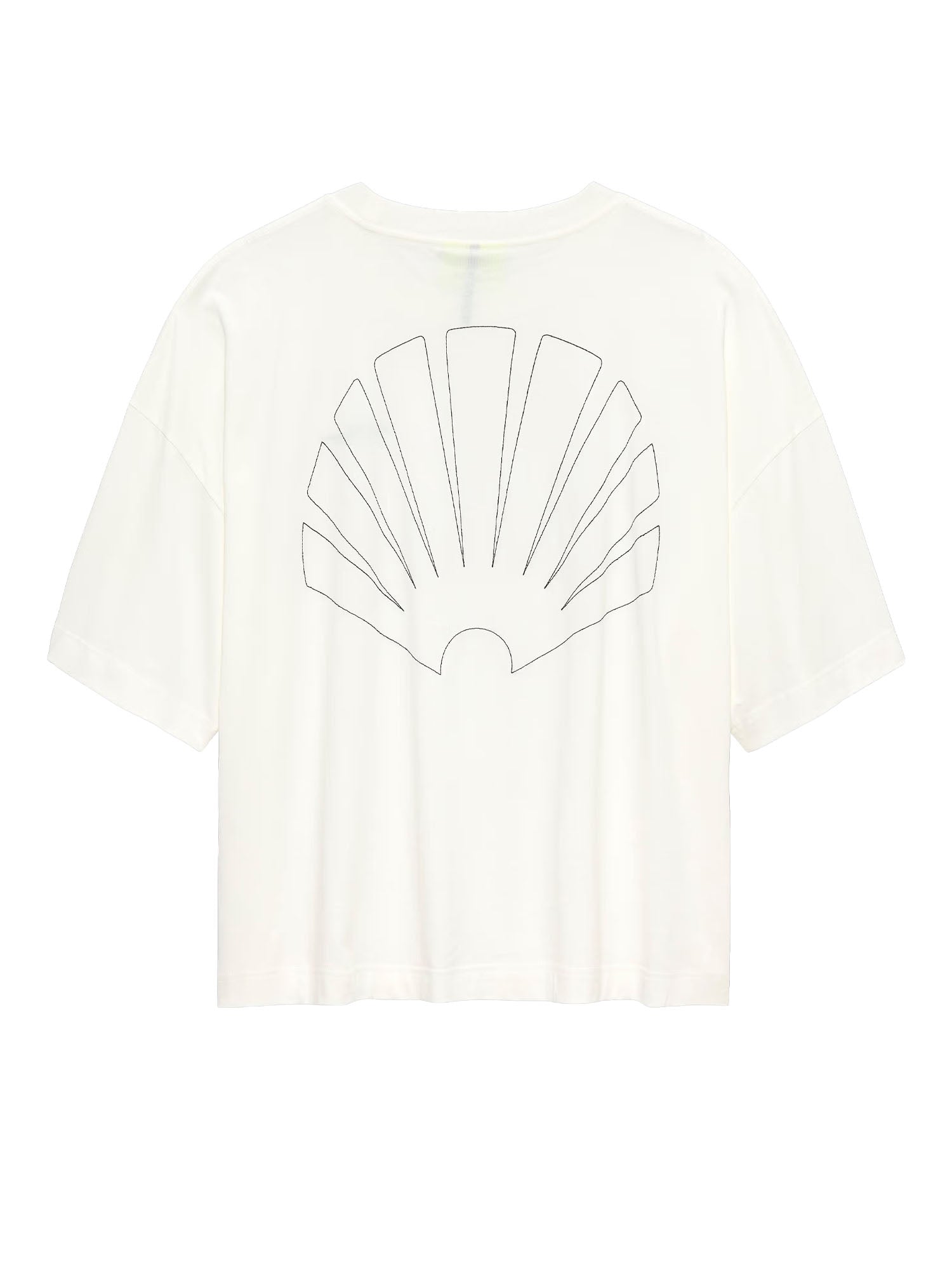 New Amsterdam Surf Association T-shirt con logo grande Bianco