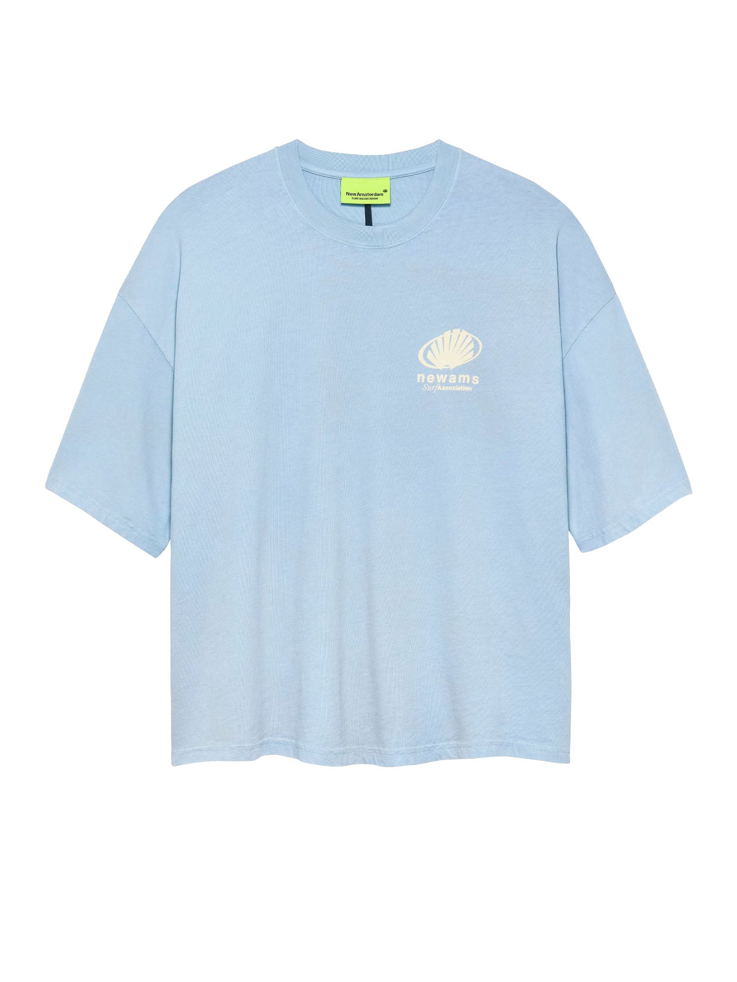 New Amsterdam Surf Association T-shirt con logo aziendale Azzurro