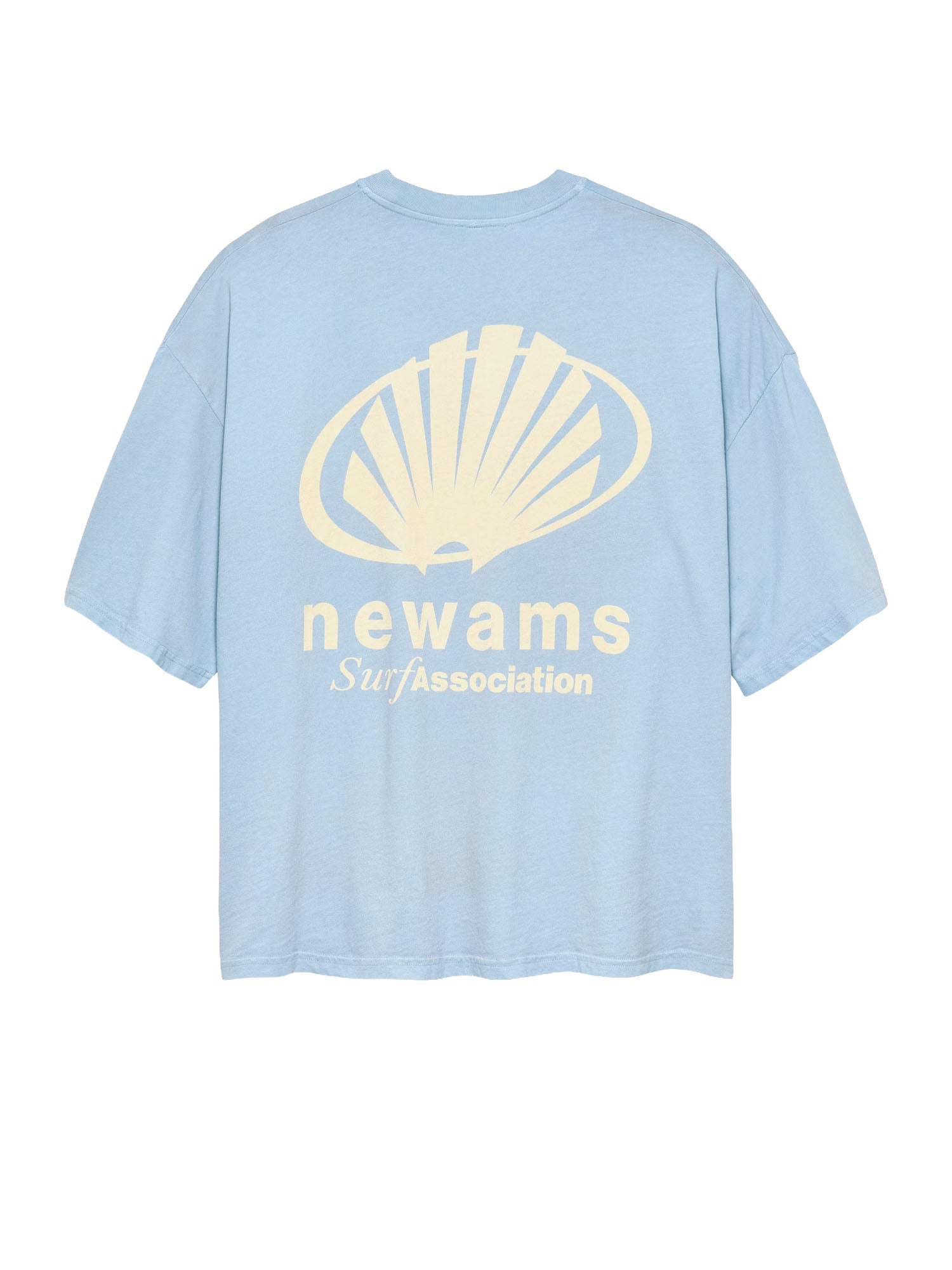 New Amsterdam Surf Association T-shirt con logo aziendale Azzurro