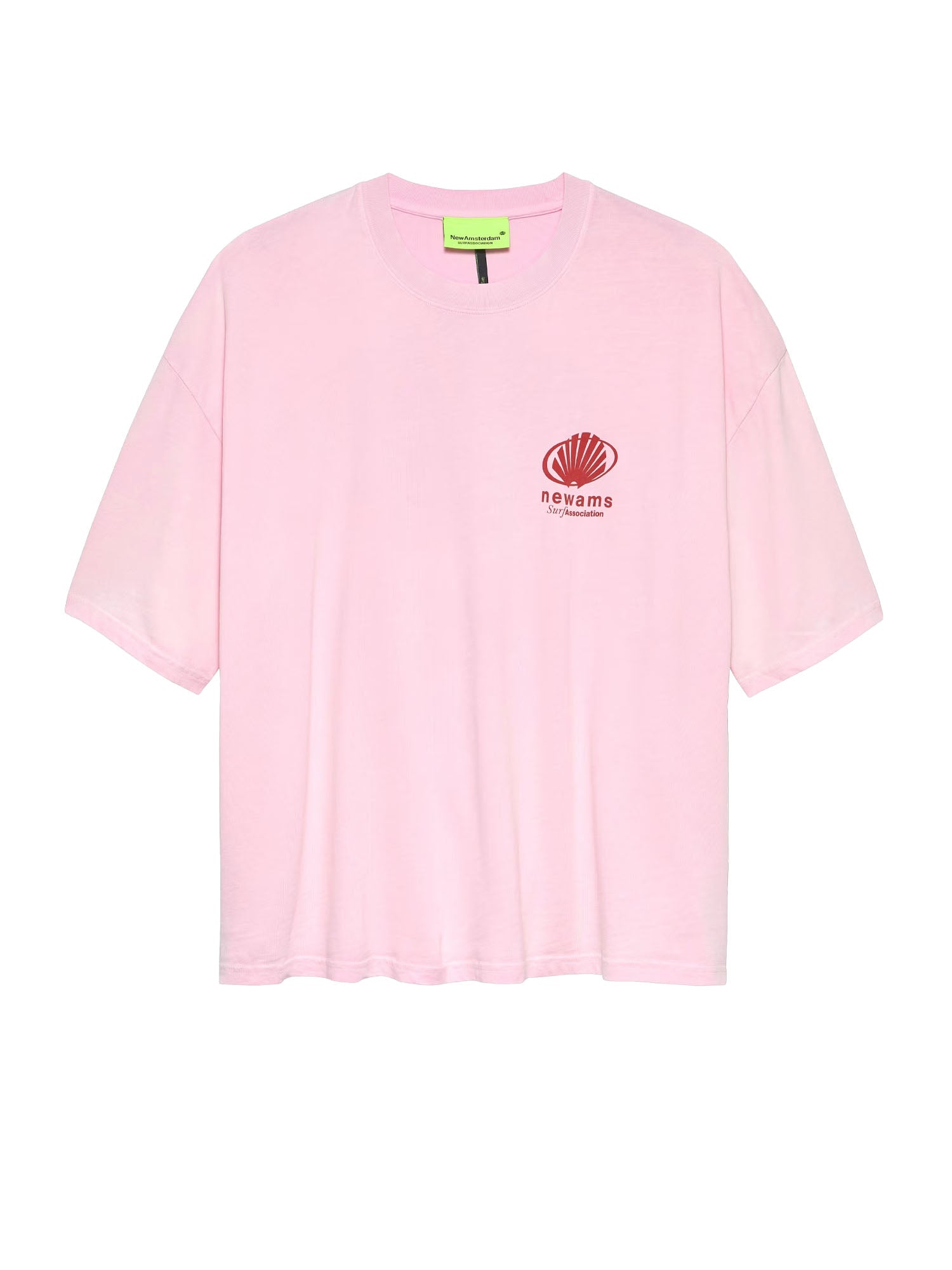 New Amsterdam Surf Association T-shirt con logo aziendale Rosa