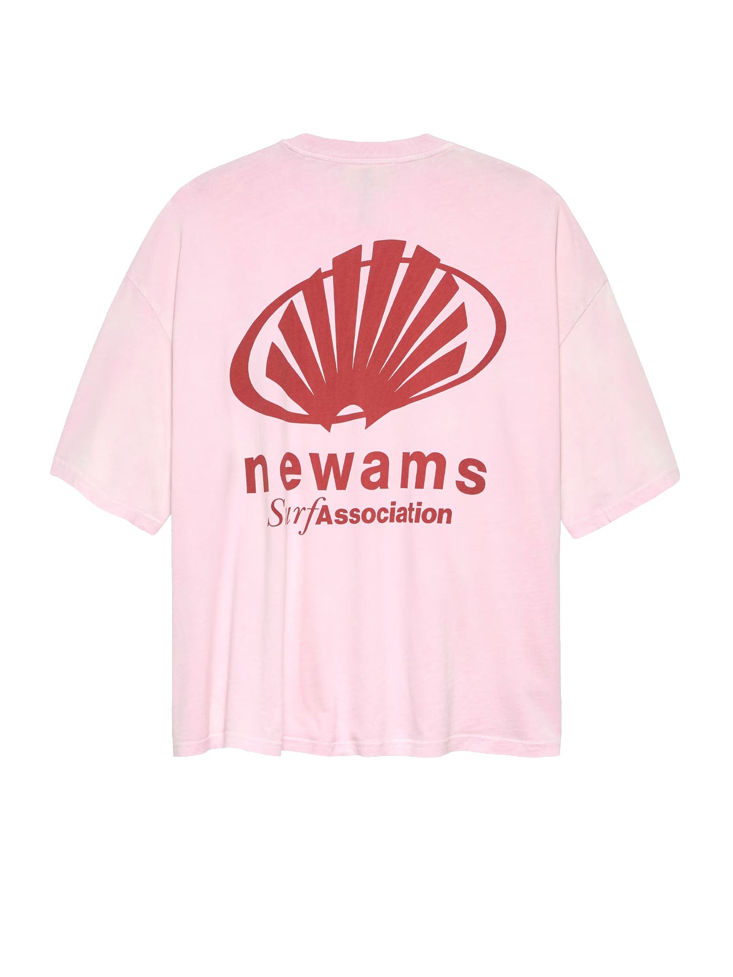 New Amsterdam Surf Association T-shirt con logo aziendale Rosa