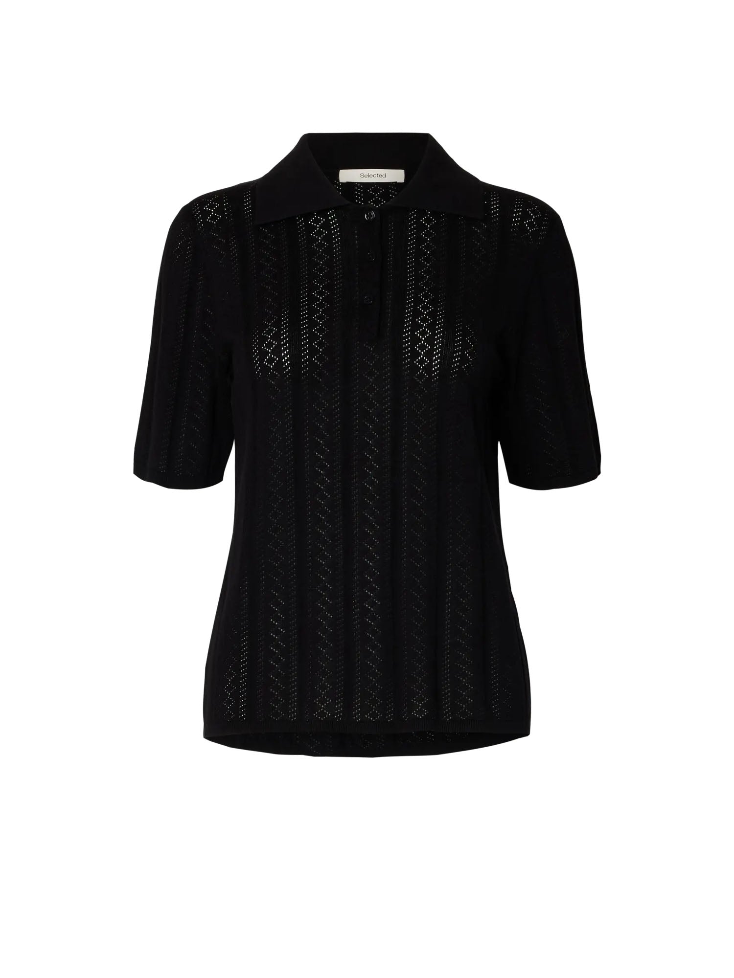 Structure 2/4 knit polo