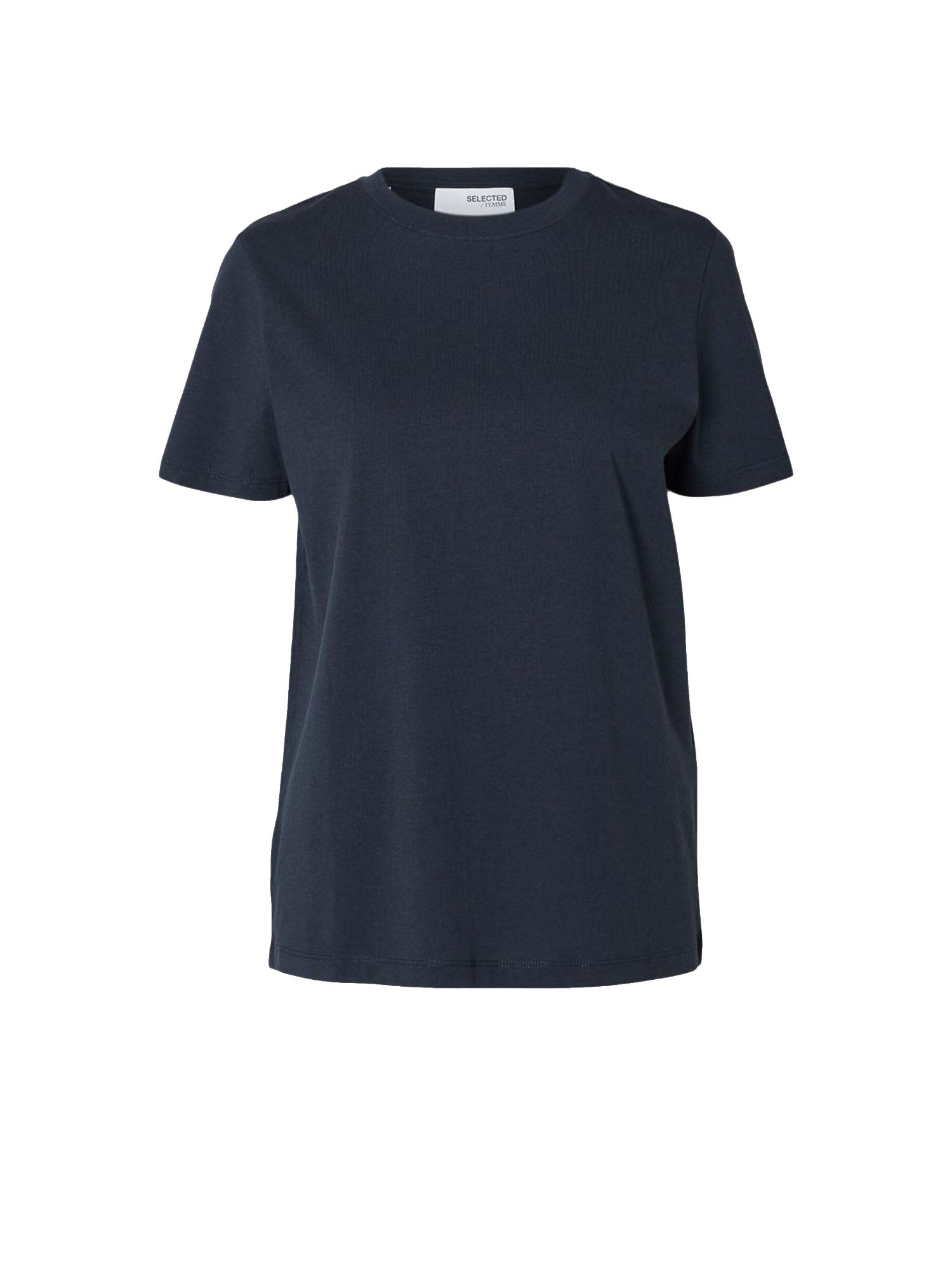 Selected T-shirt Essential Blu