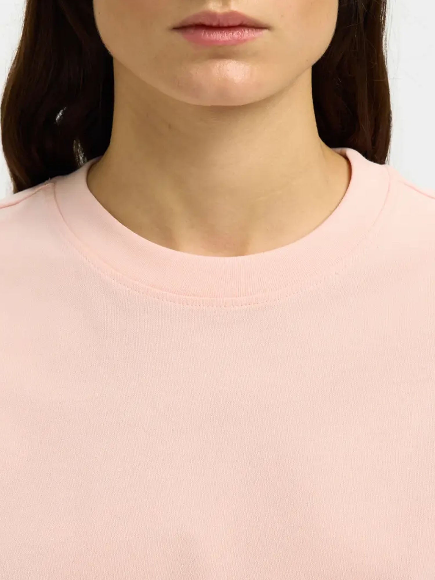 Selected Essential ss boxy tee Rosa