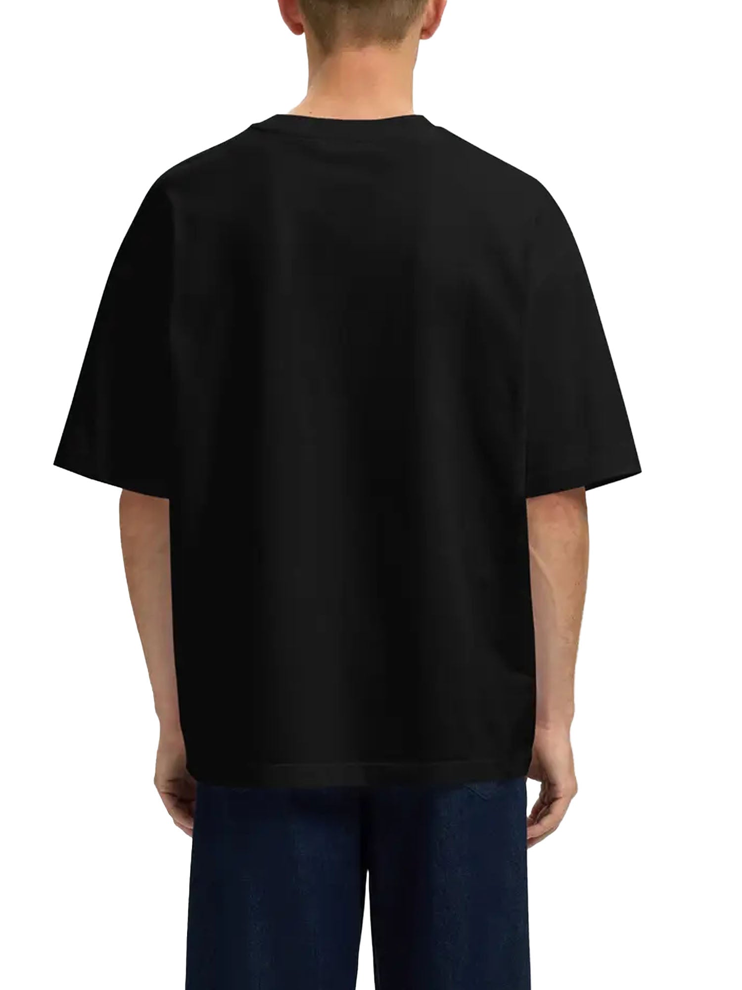Selected T-shirt Slmrelaxaspen 2-Ply Nero